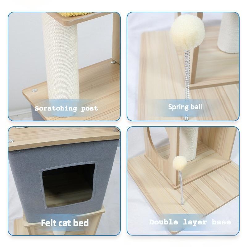 Cat Litter House Cat Tree CaT-031