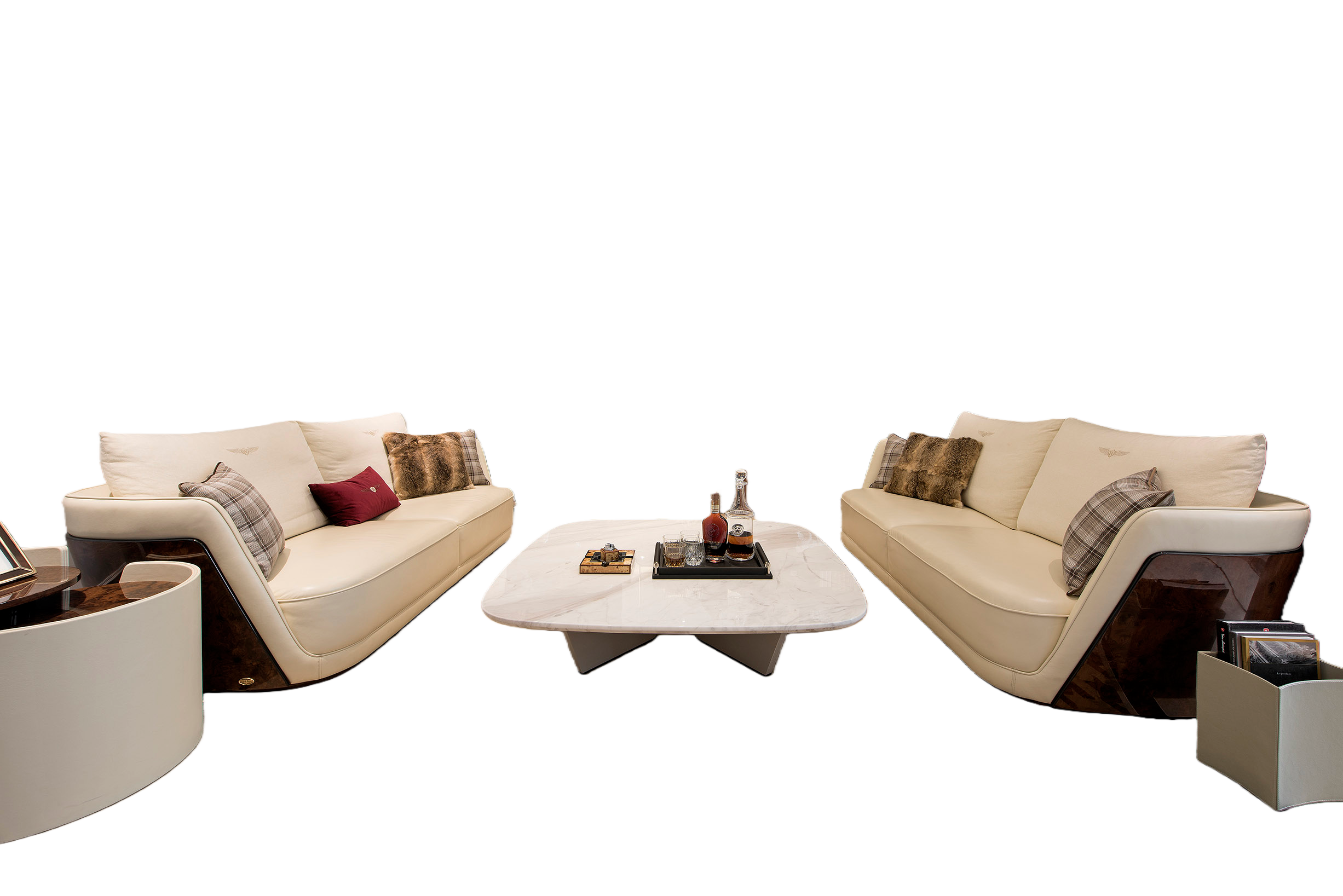 Light luxury style living room