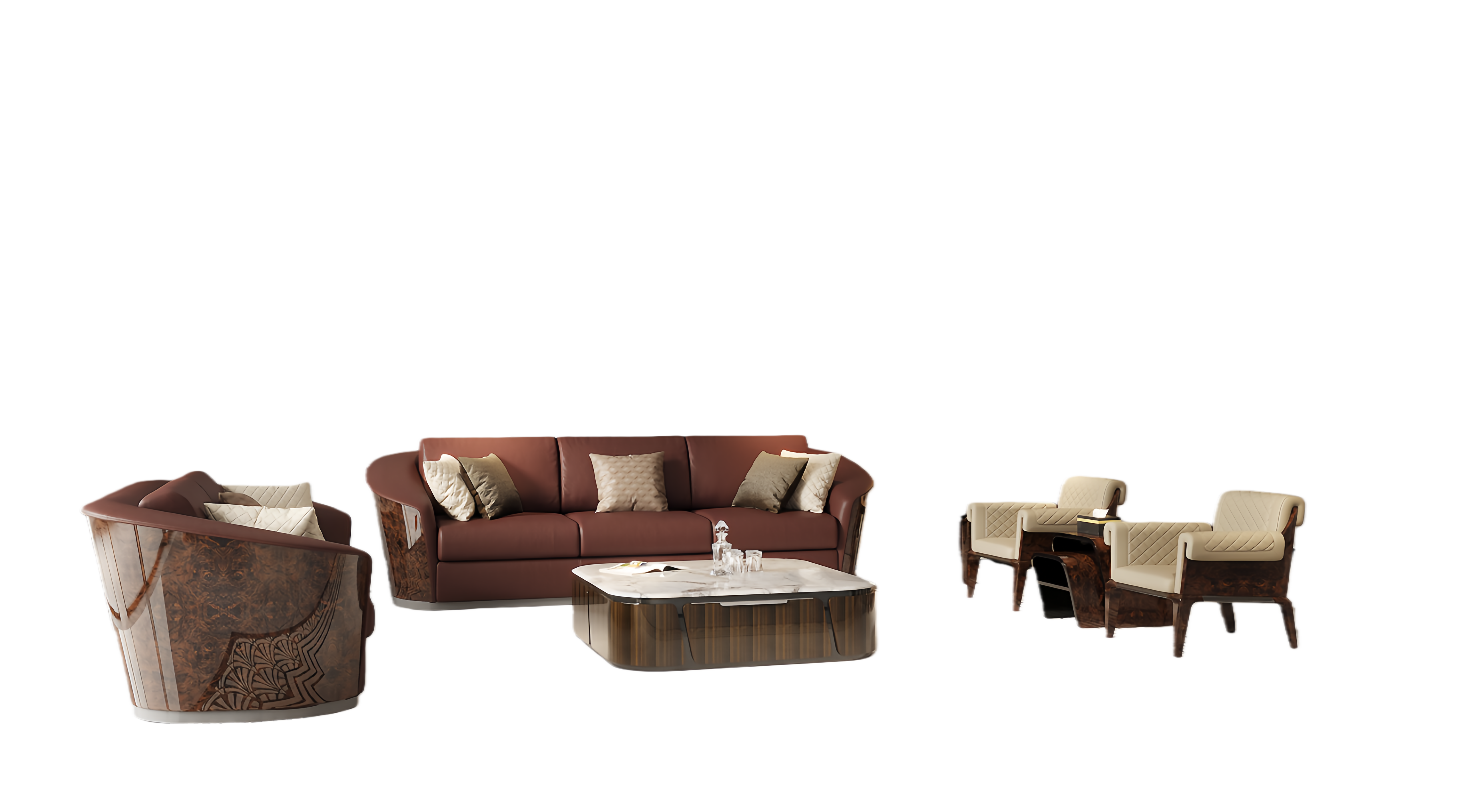 Extremely simple living room
