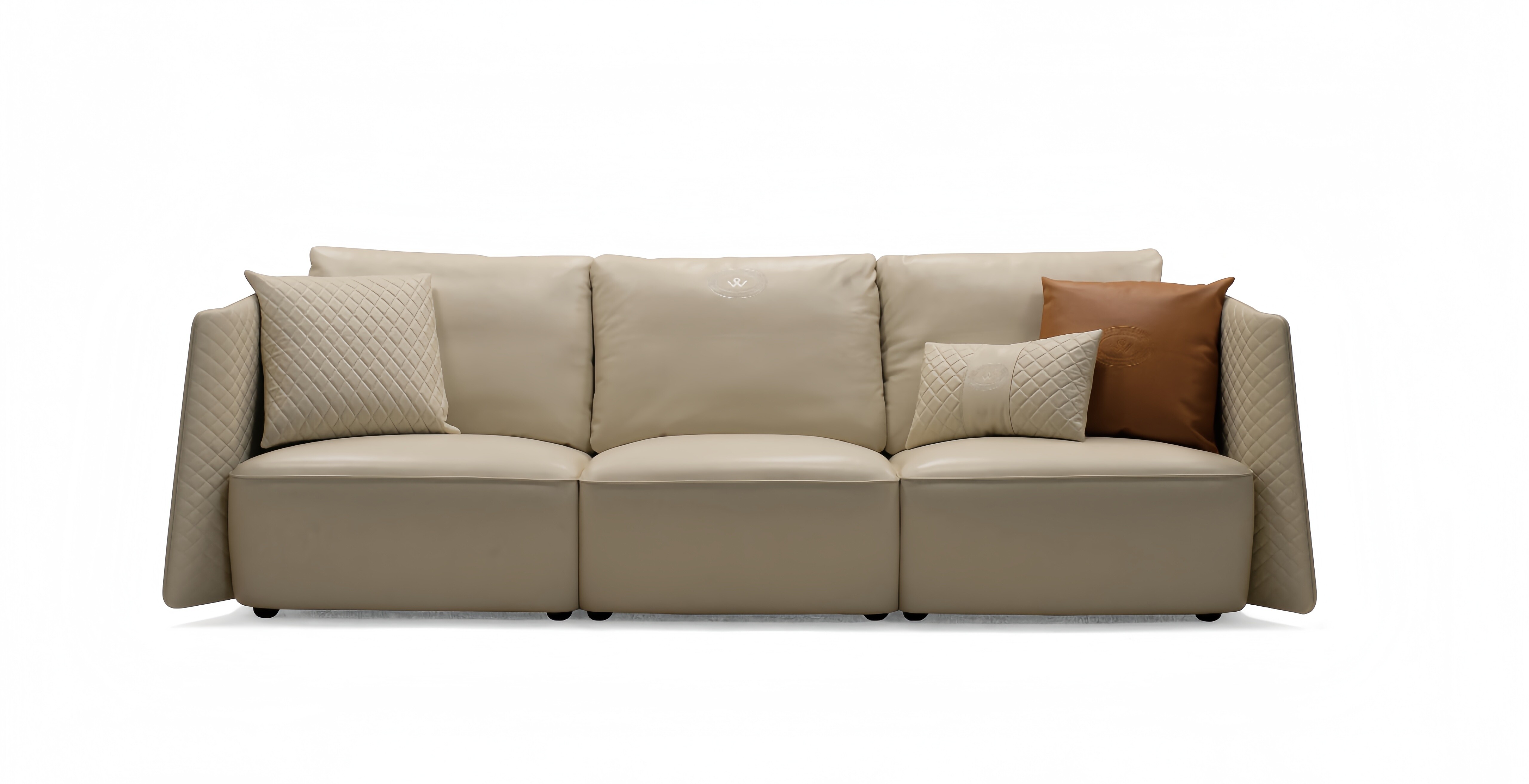 D-BLSF-12C three seater sofa