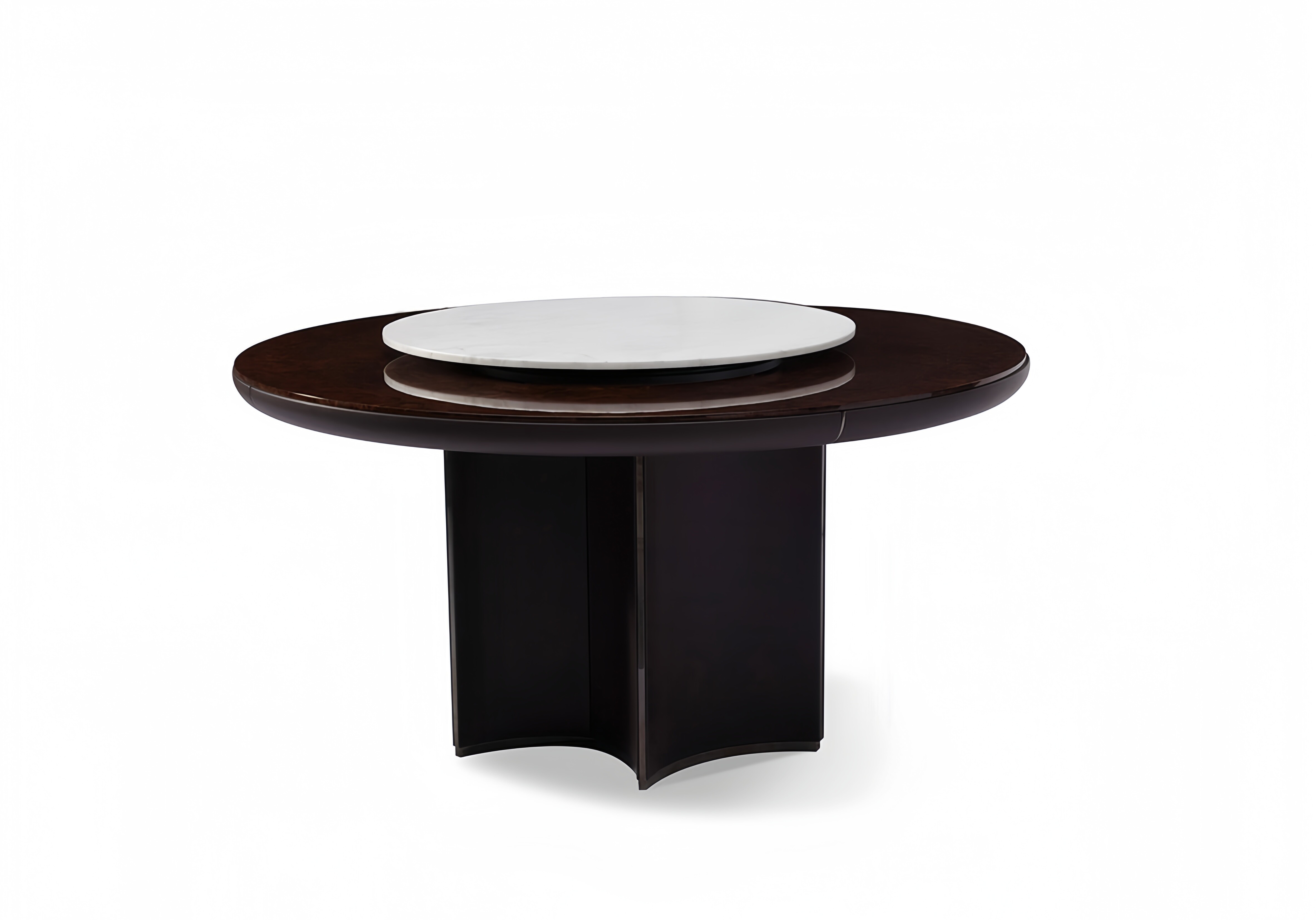 6D1R round dining table