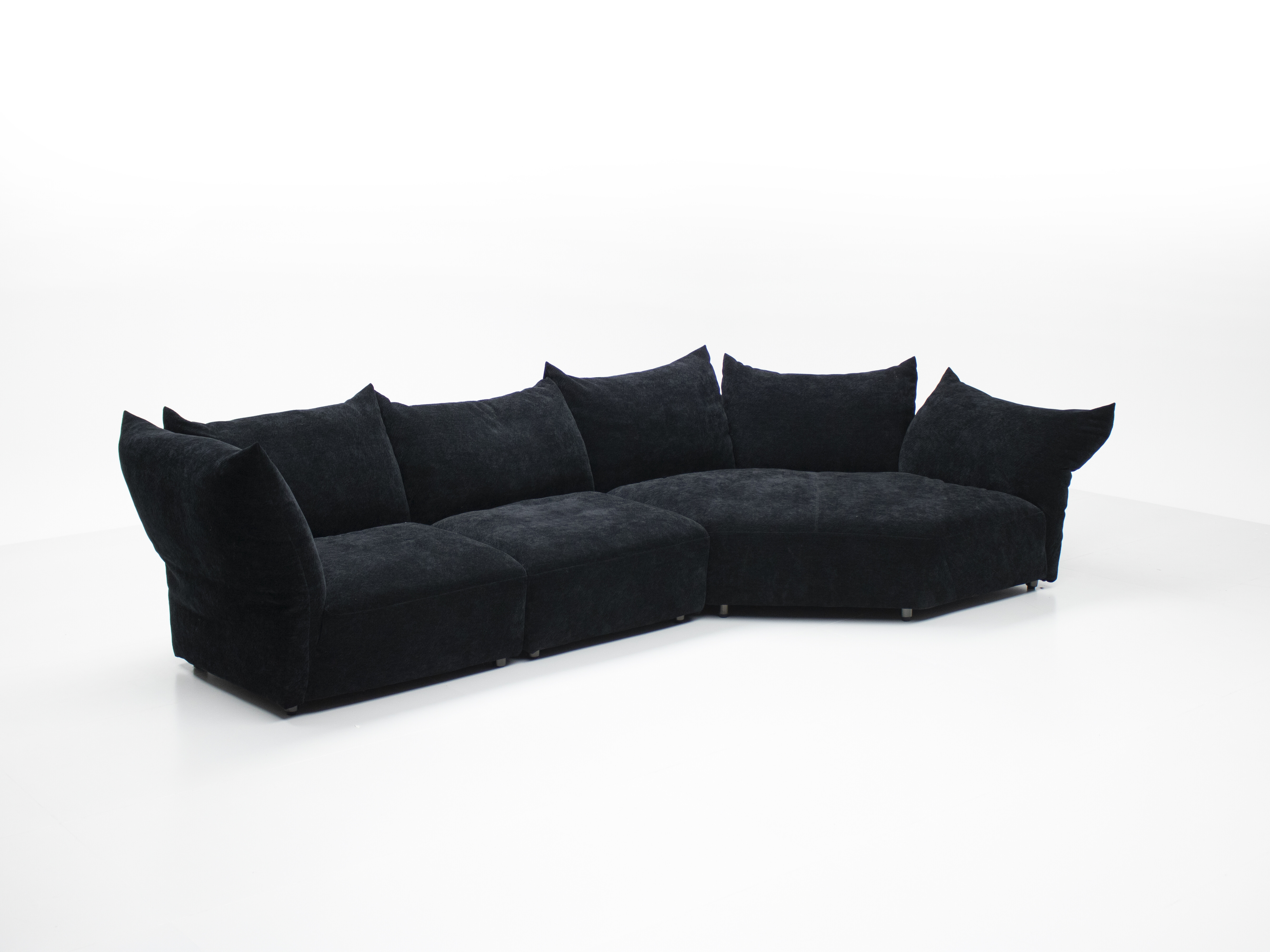 SF0149 wooden frame version petal sofa