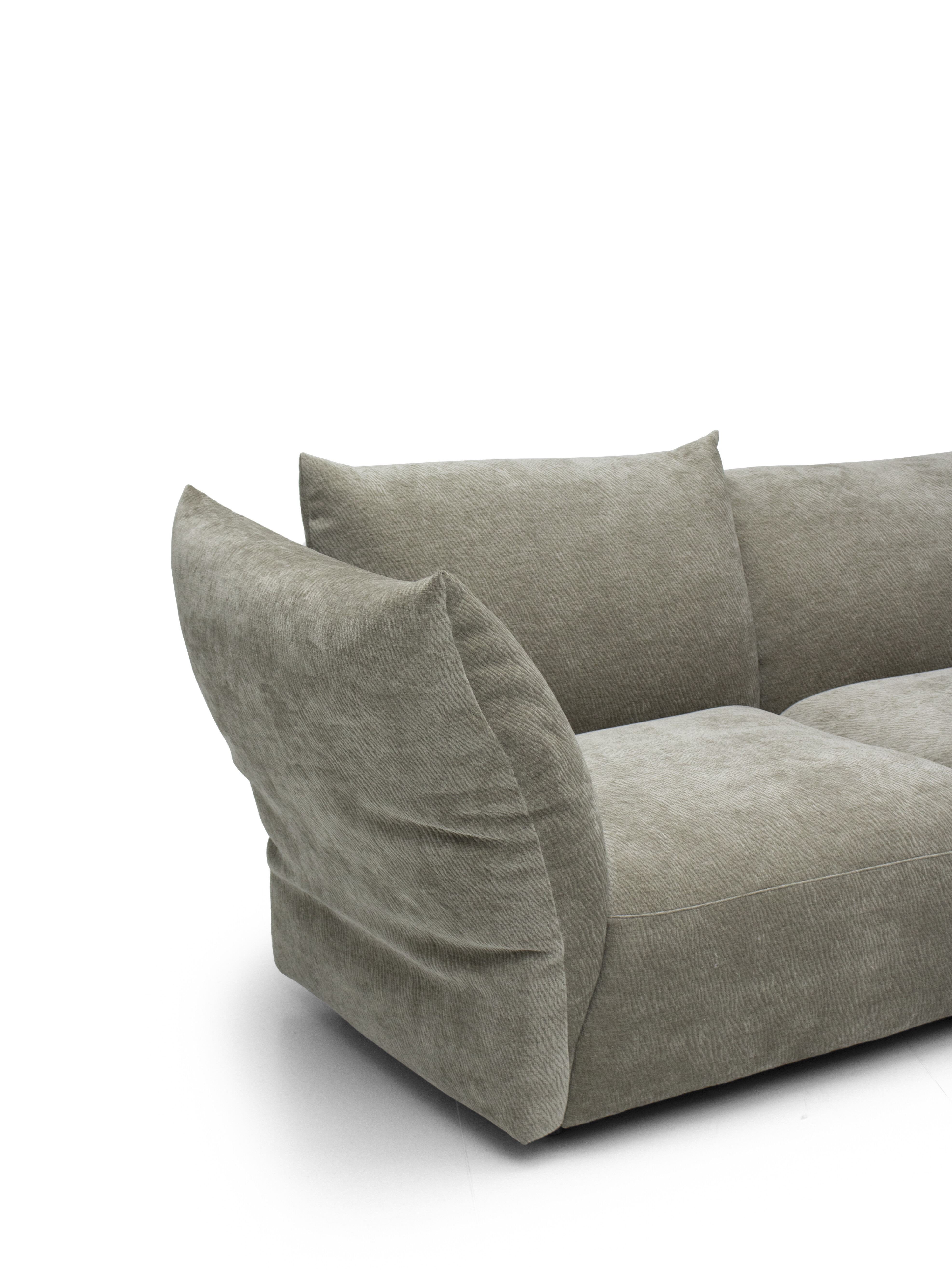 SF0149 wooden frame version petal sofa