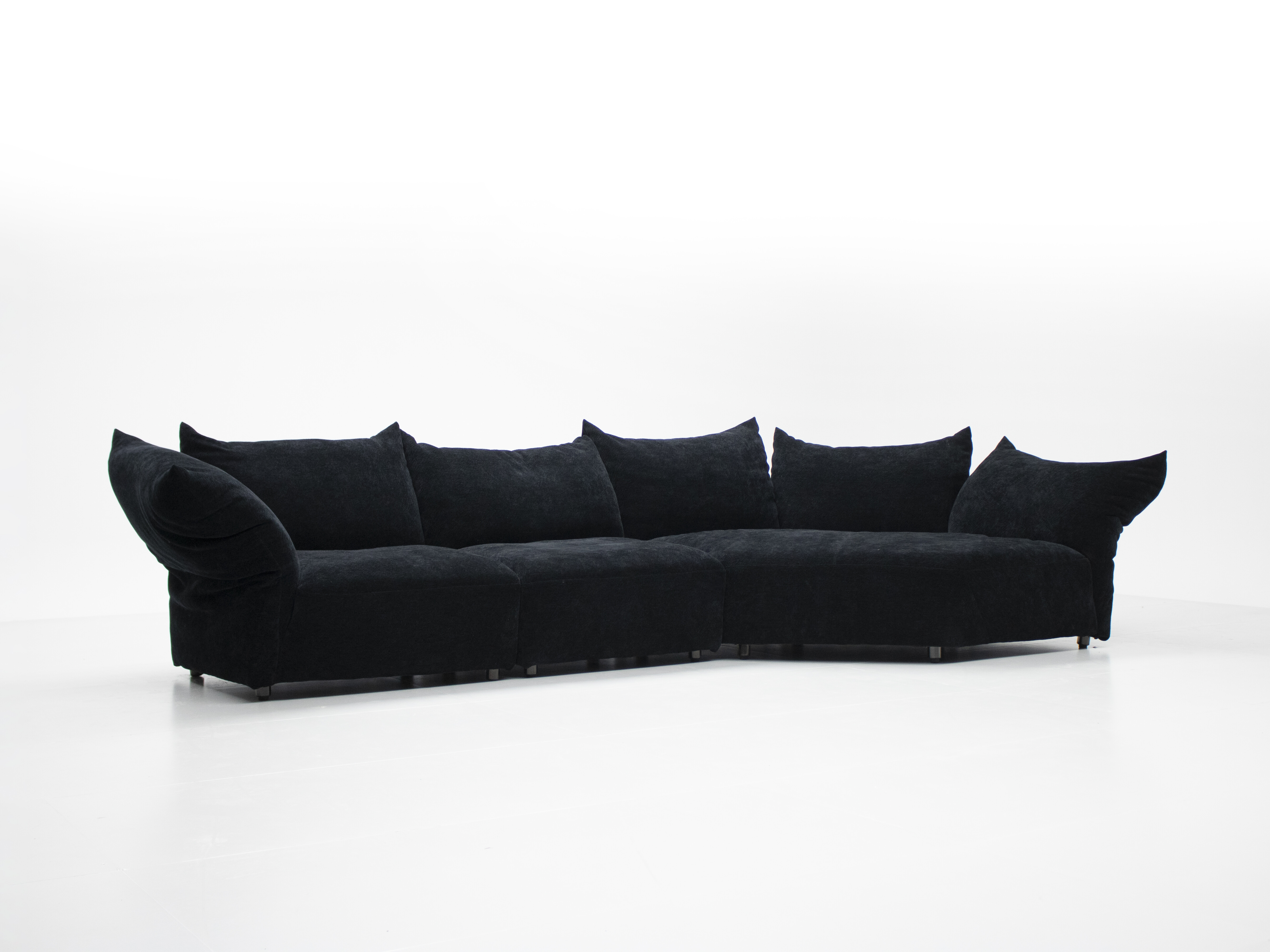 SF0149 wooden frame version petal sofa
