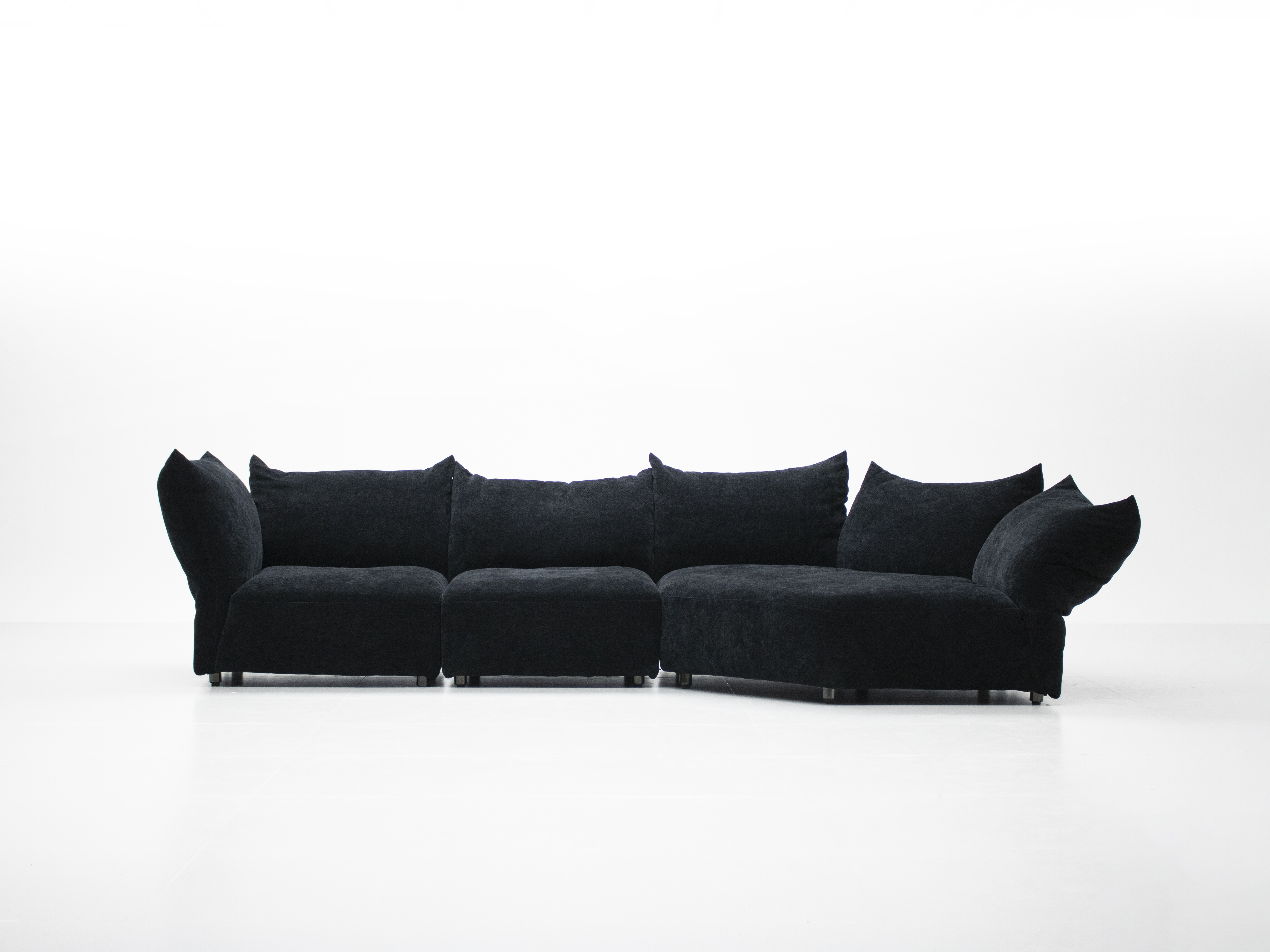 SF0149 wooden frame version petal sofa