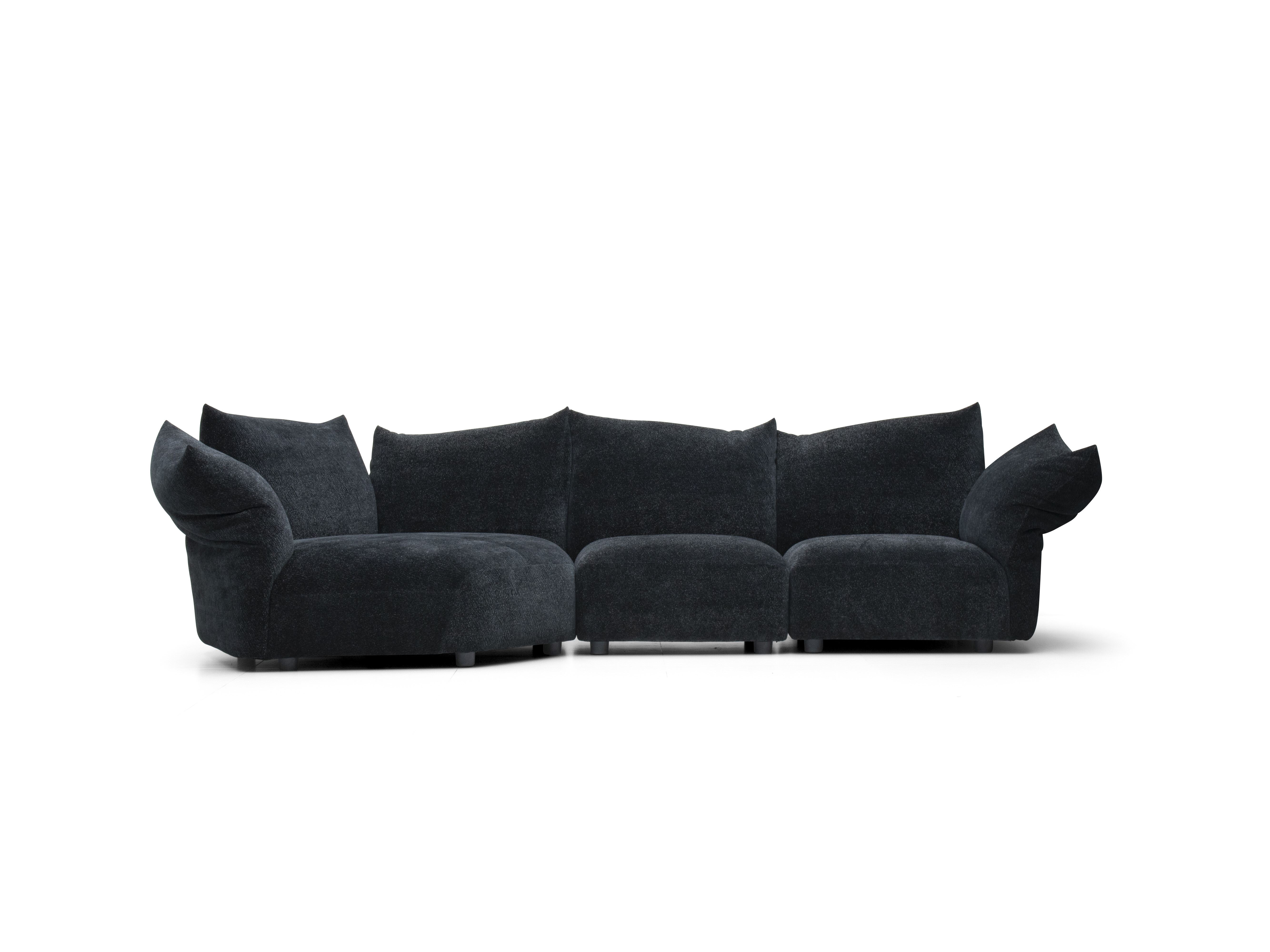 SF0149 full (semi) steel frame petal sofa