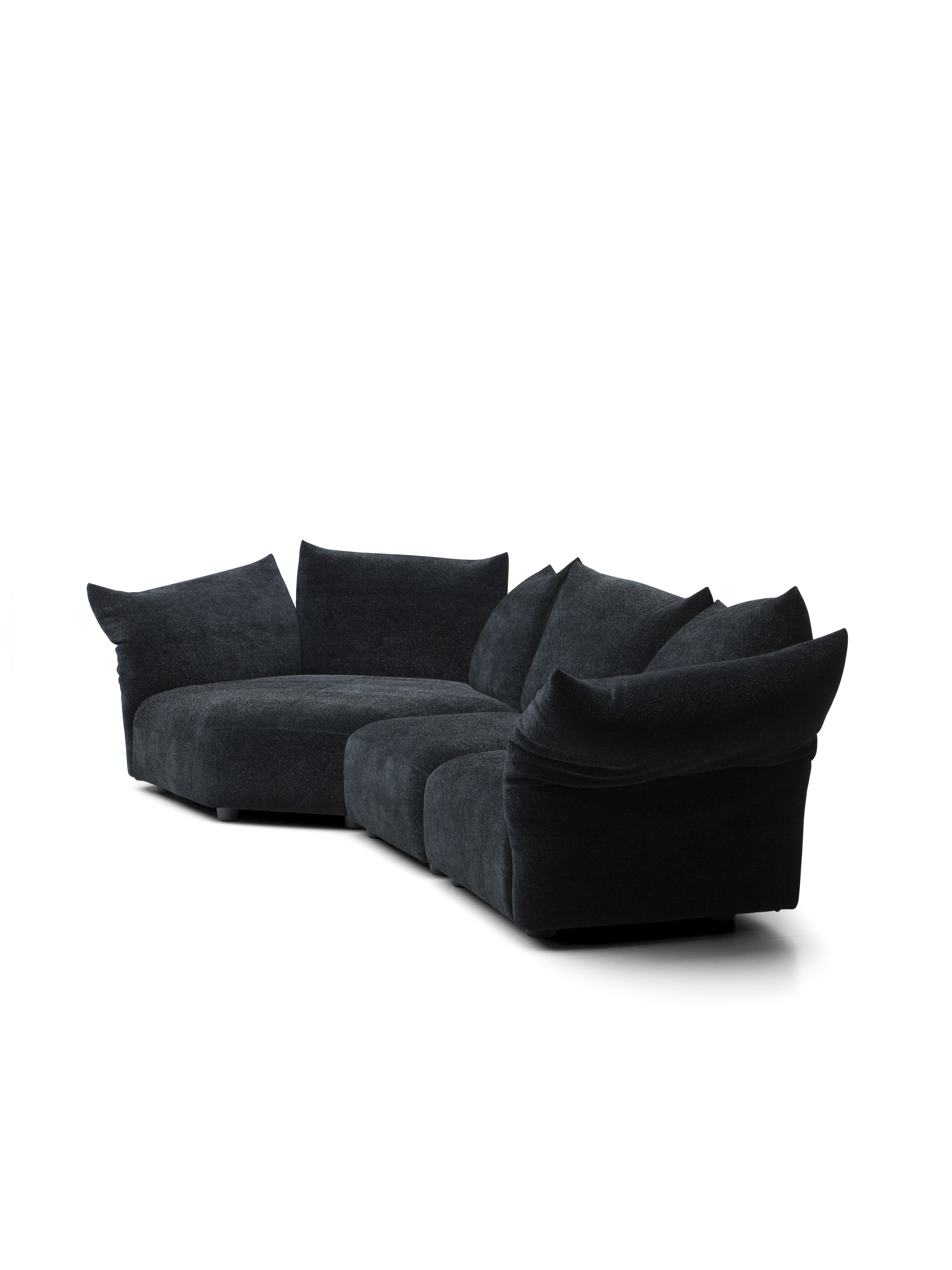 SF0149 full (semi) steel frame petal sofa