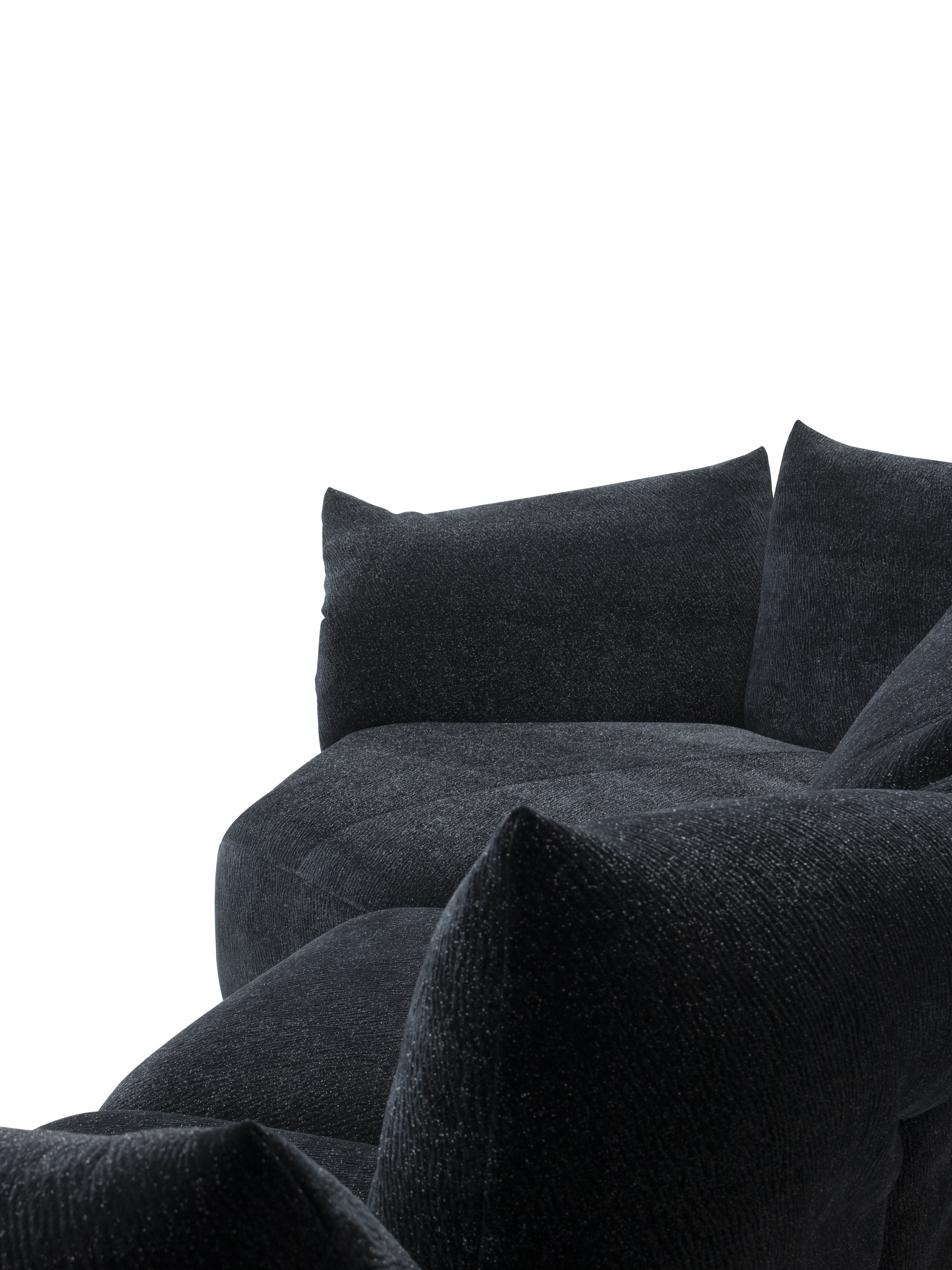 SF0149 full (semi) steel frame petal sofa