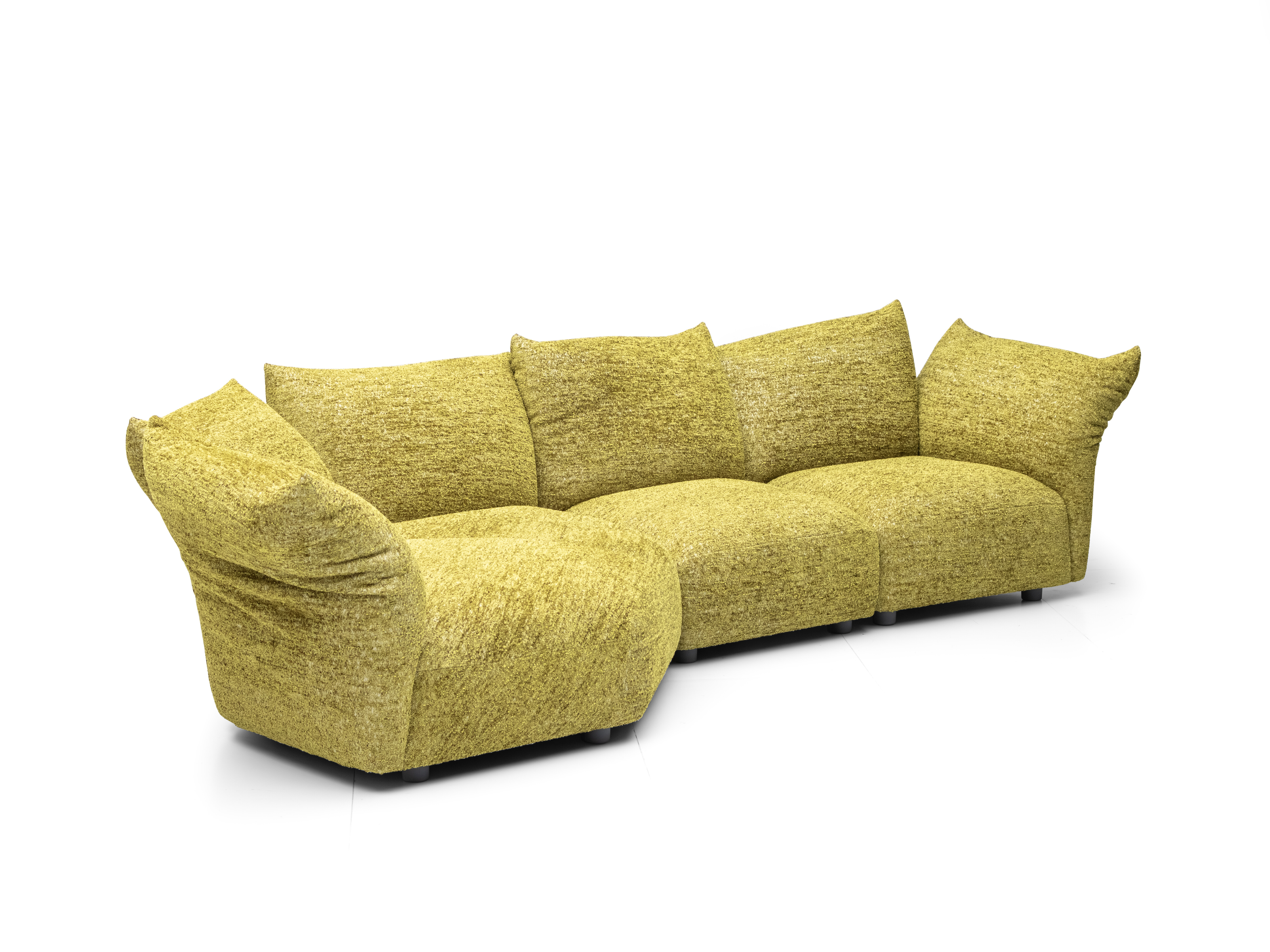 SF0149 full (semi) steel frame petal sofa