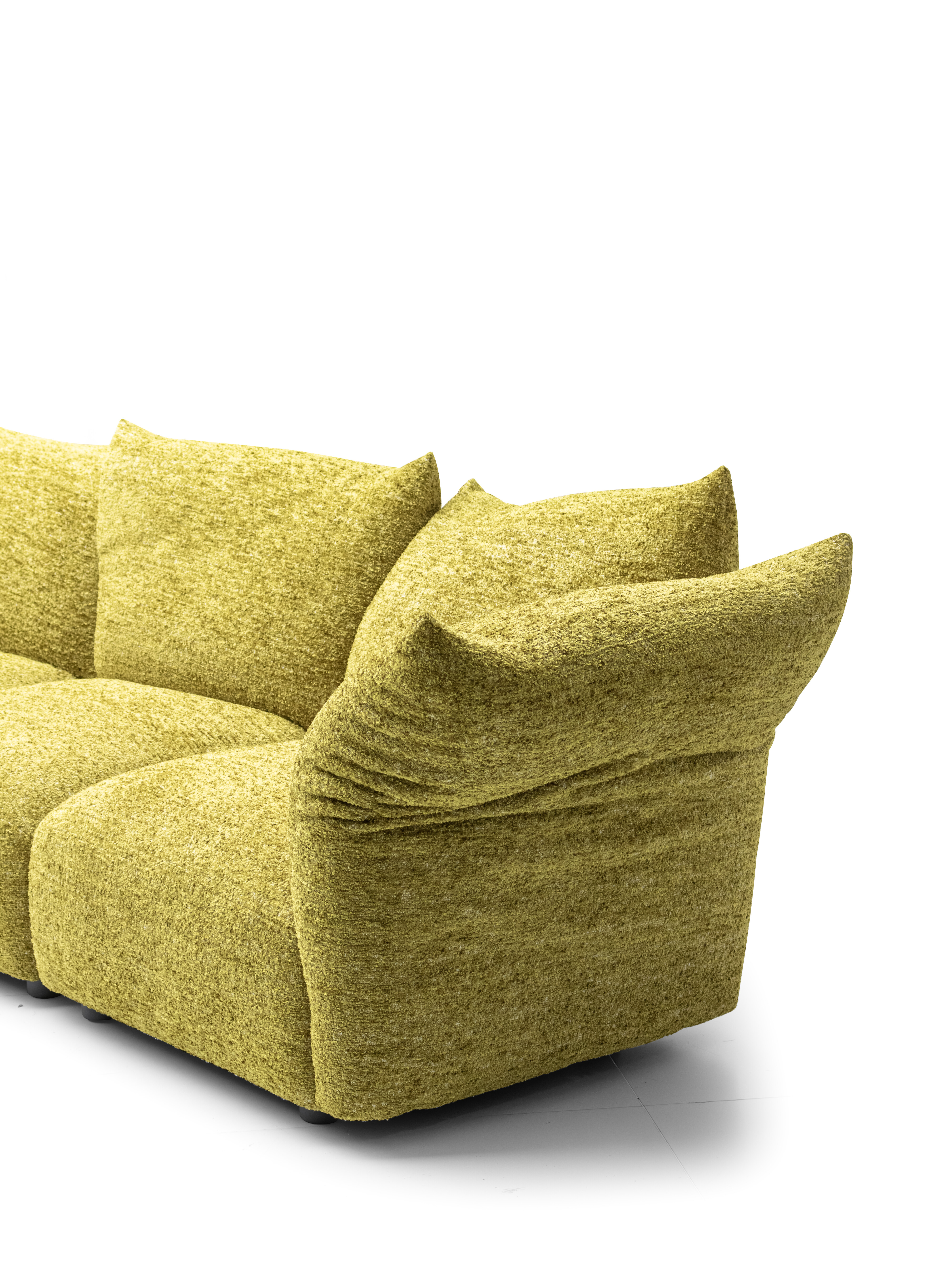 SF0149 full (semi) steel frame petal sofa