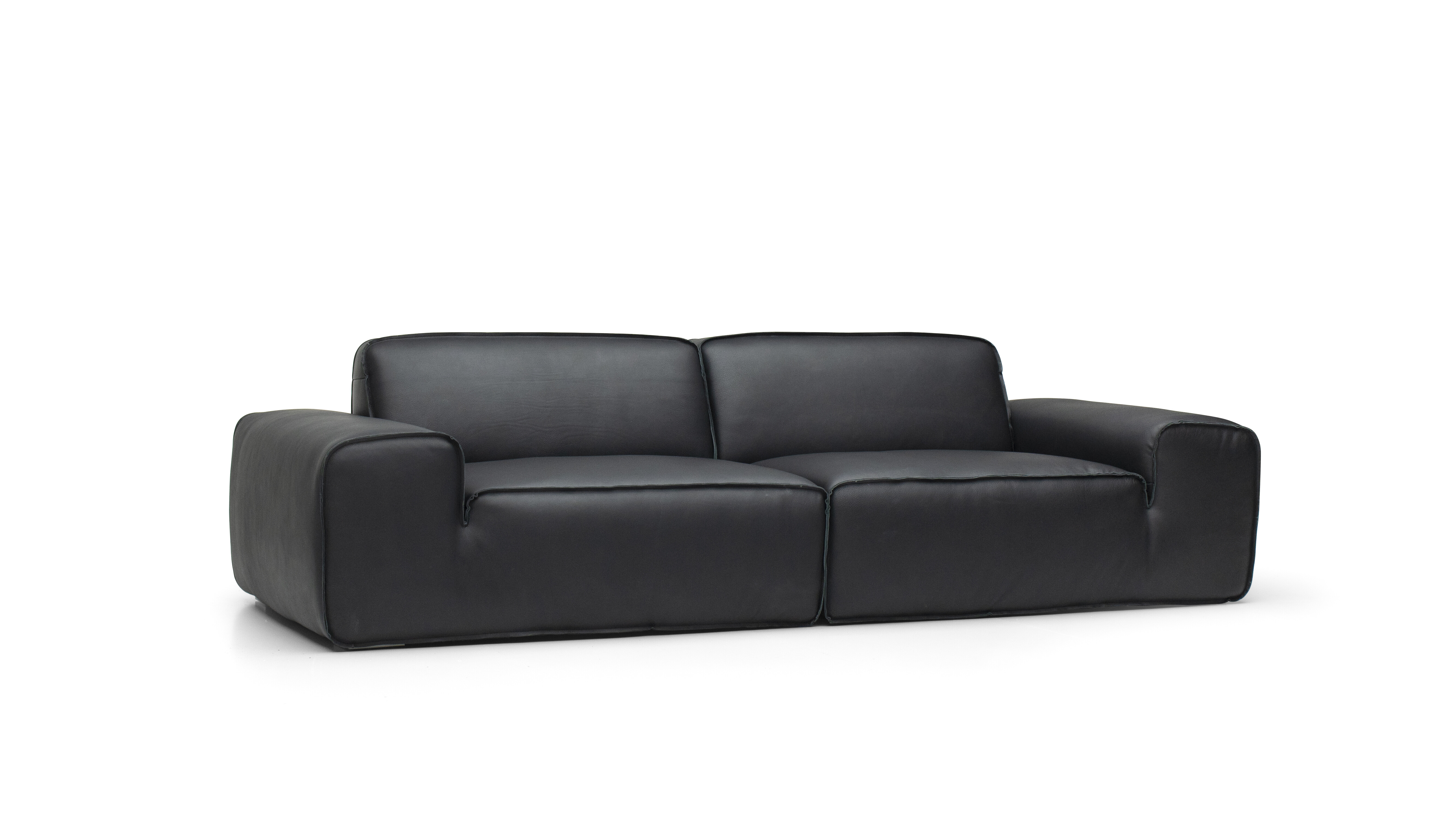 SF0158 (Small) Big Black Bull Sofa