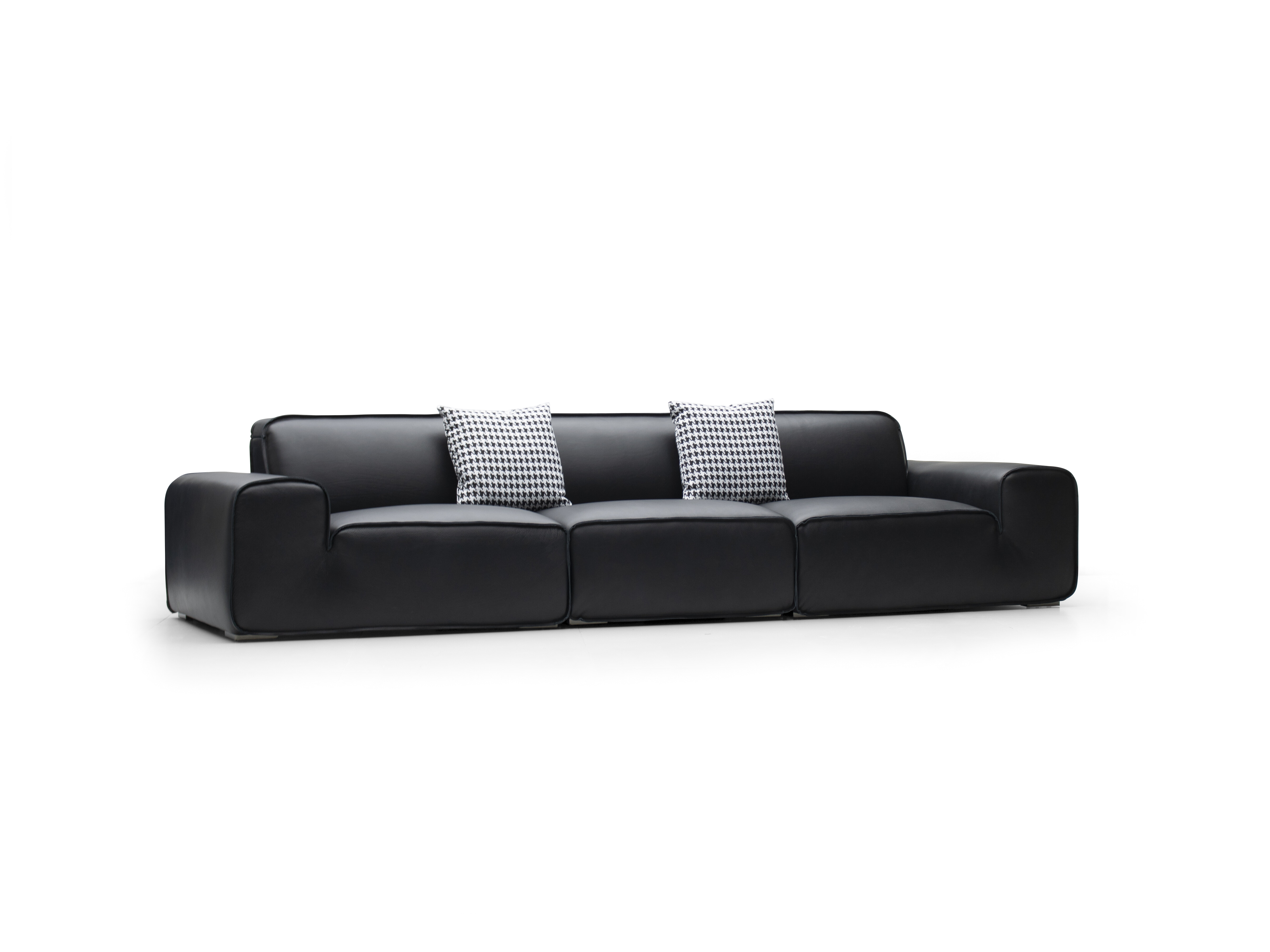 SF0158 (Medium) Big Black Bull Sofa