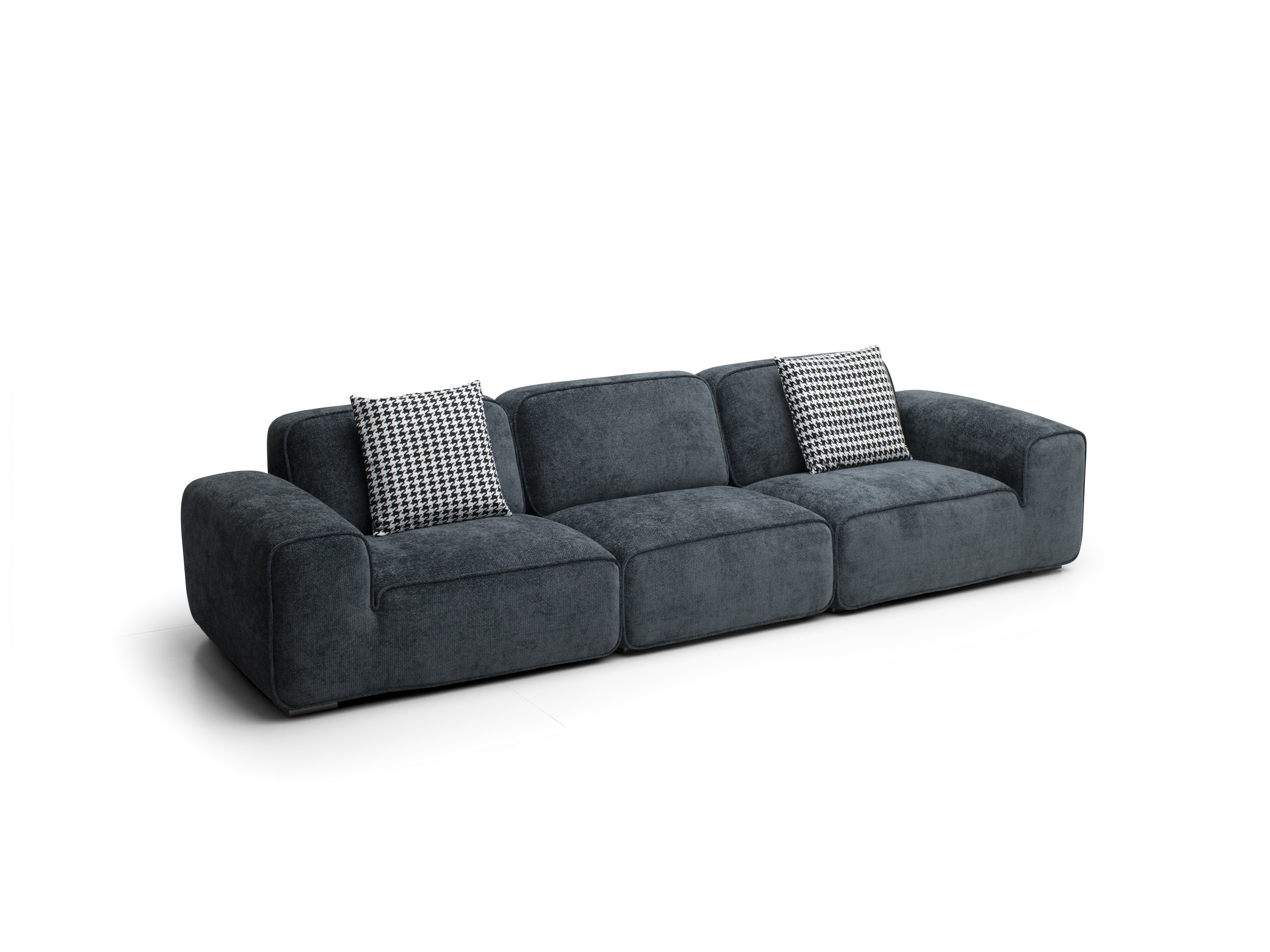 SF0158 (Medium) Big Black Bull Sofa