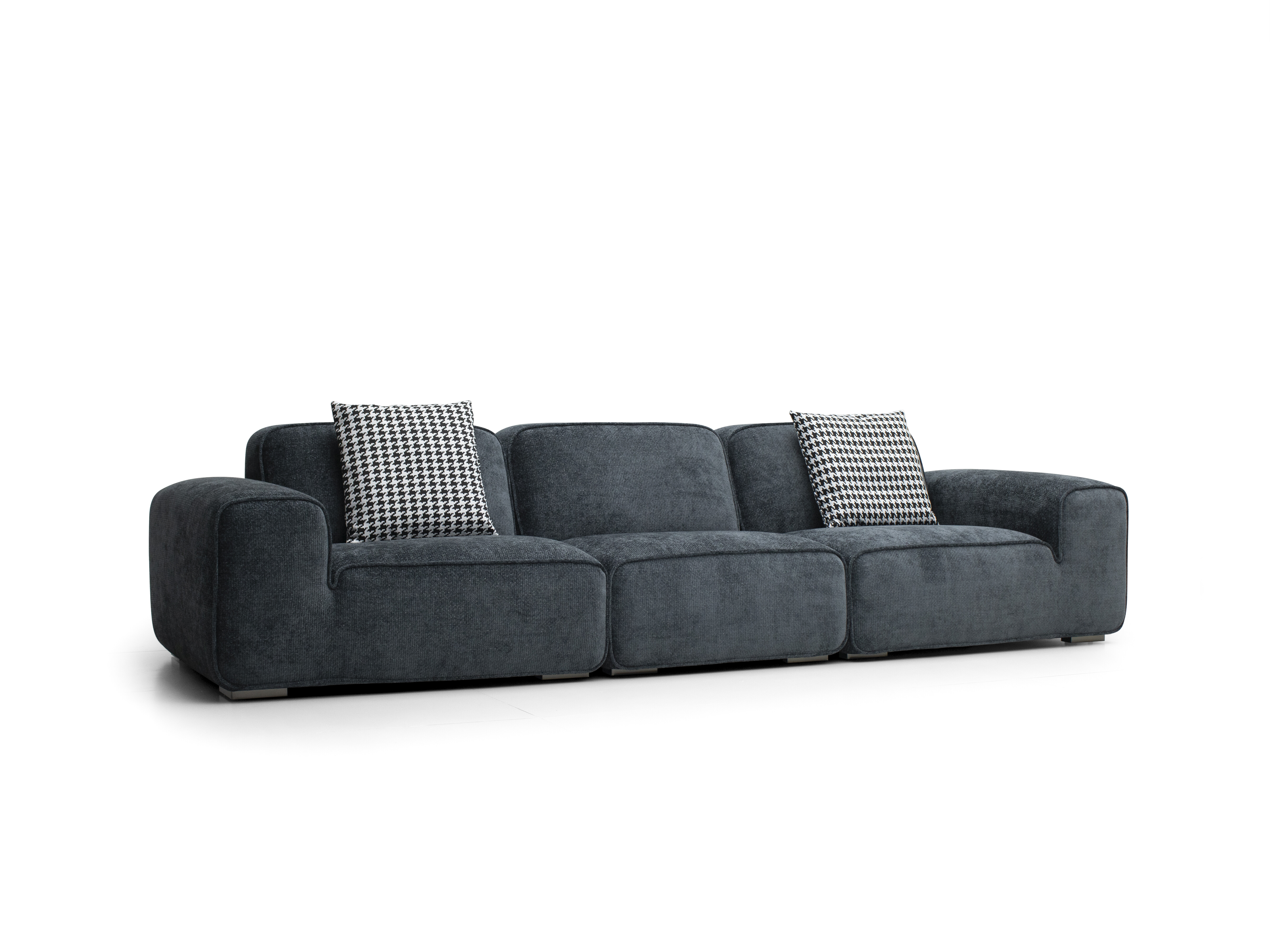 SF0158 (Medium) Big Black Bull Sofa