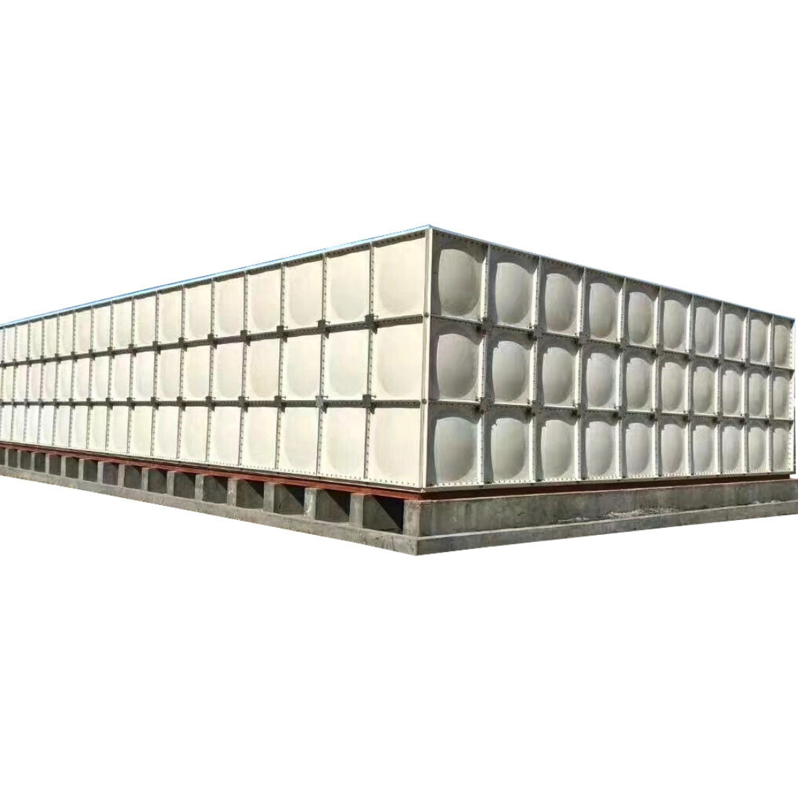 Fiberglass water tank