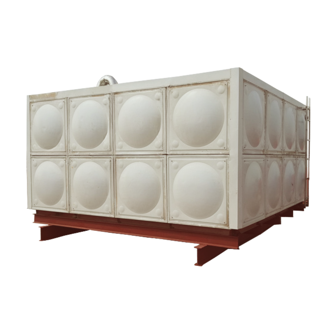 Tanque de agua de paneles GRP