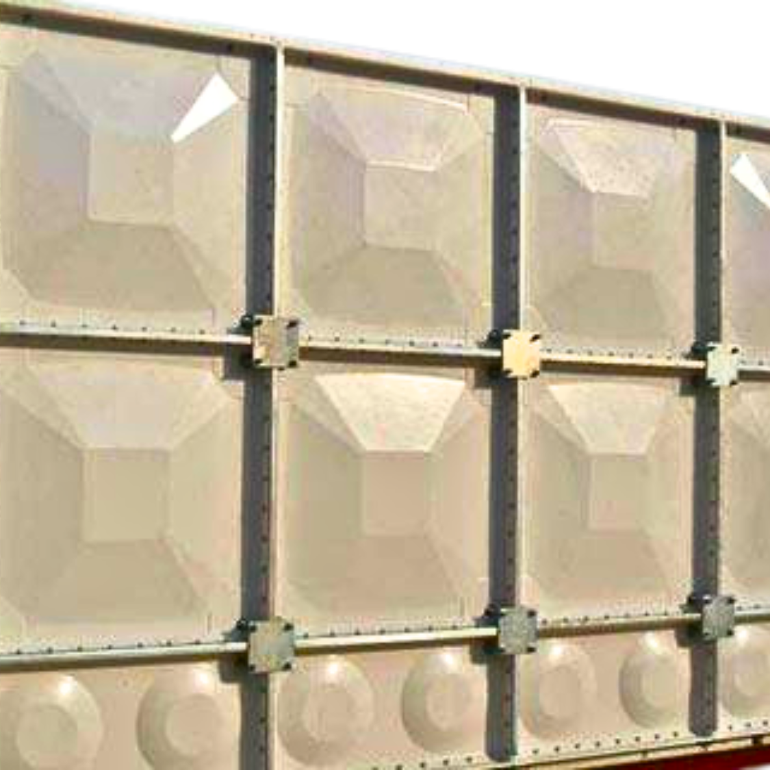 Fiberglass water tank