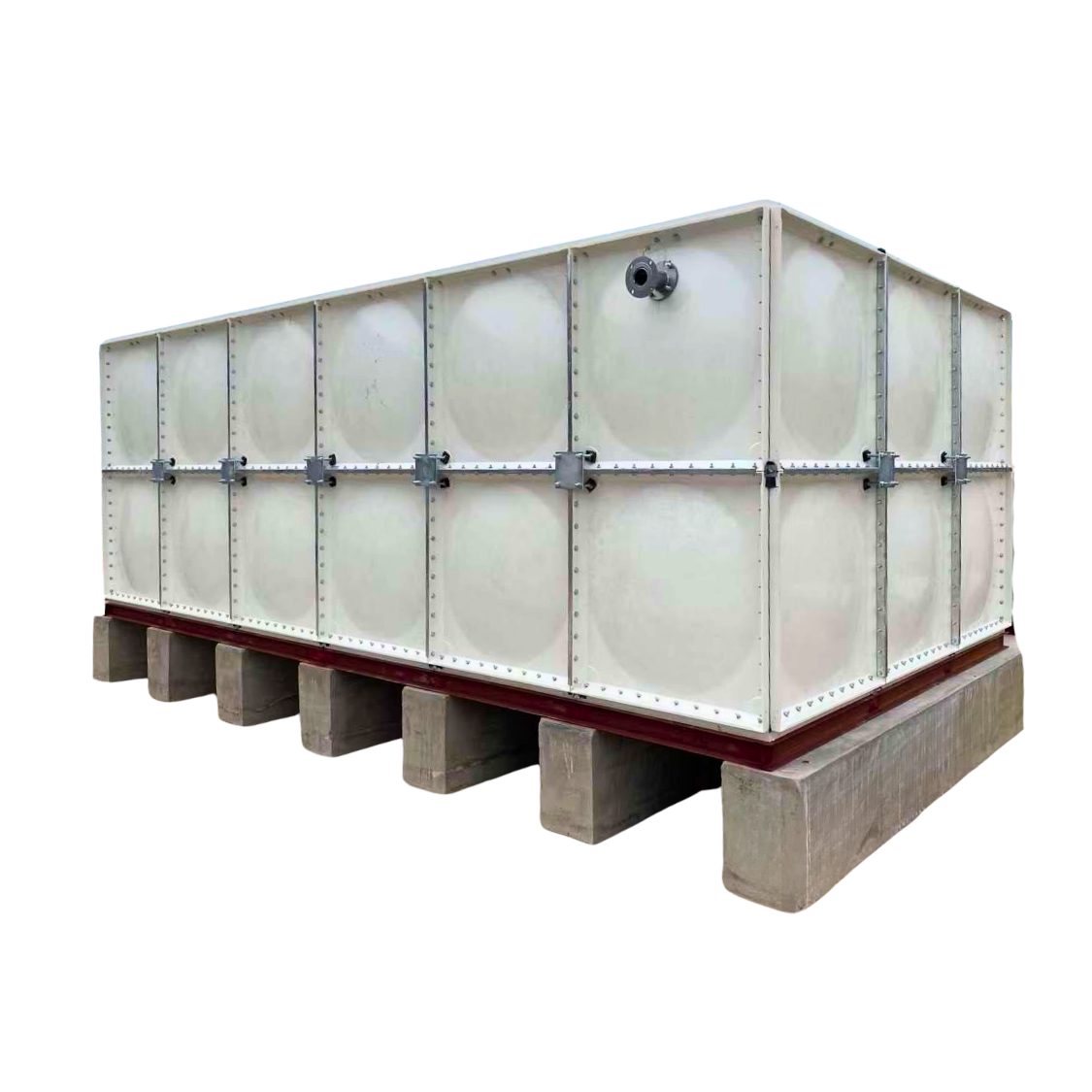 Fiberglass water tank