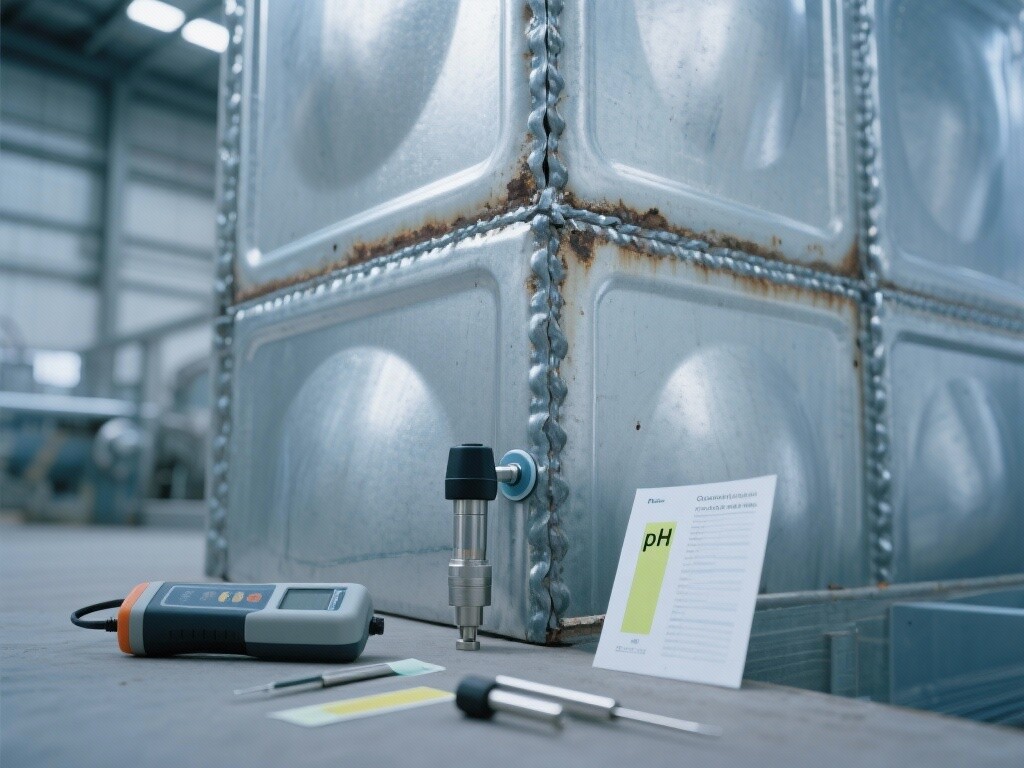 Corrosion Check for Galvanized Sheet Water Tanks: Quick Guide