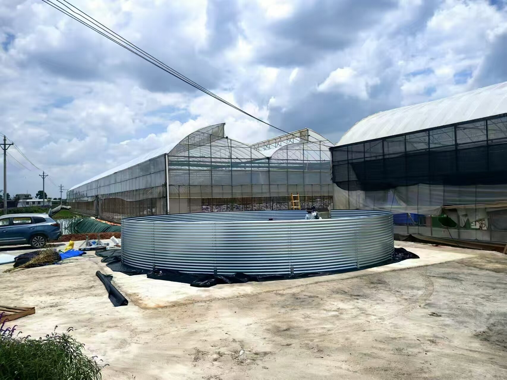 Corrugated Steel Water Tank