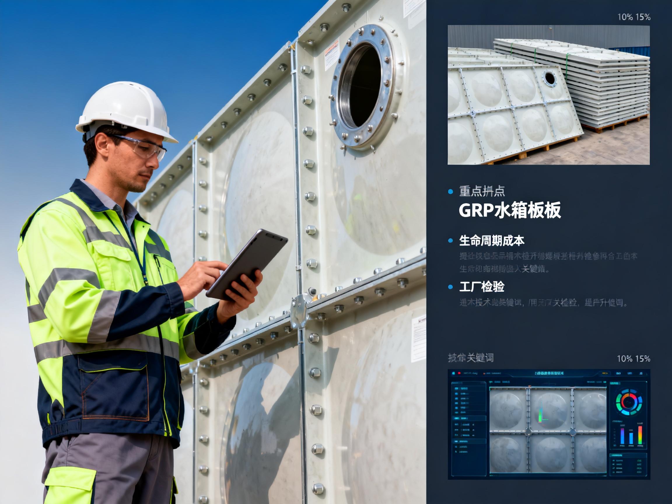 How to Cut Lifecycle Costs by 30%: Choosing the Right GRP water storage tank for Industrial Sites