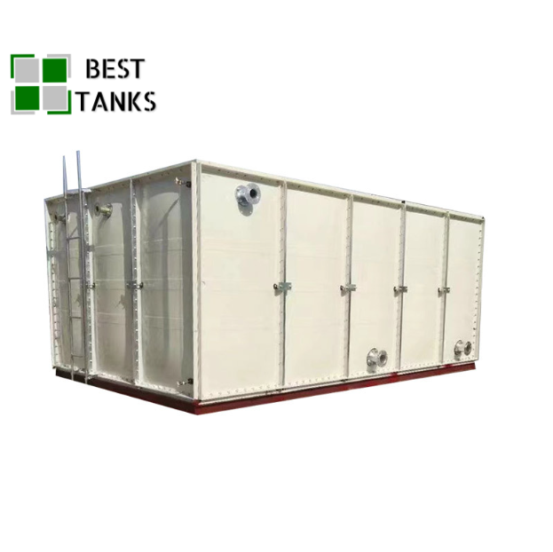 Customized Fiberglass GRP FRP Assembled Panel Water Storage Tank