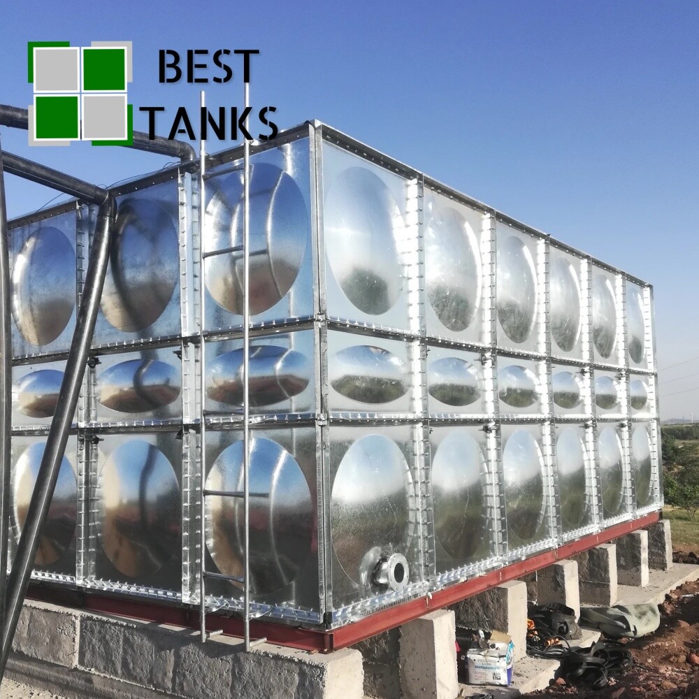 HDG Water Tank for Temporary Water Storage Tanks for Expansion of Heating System