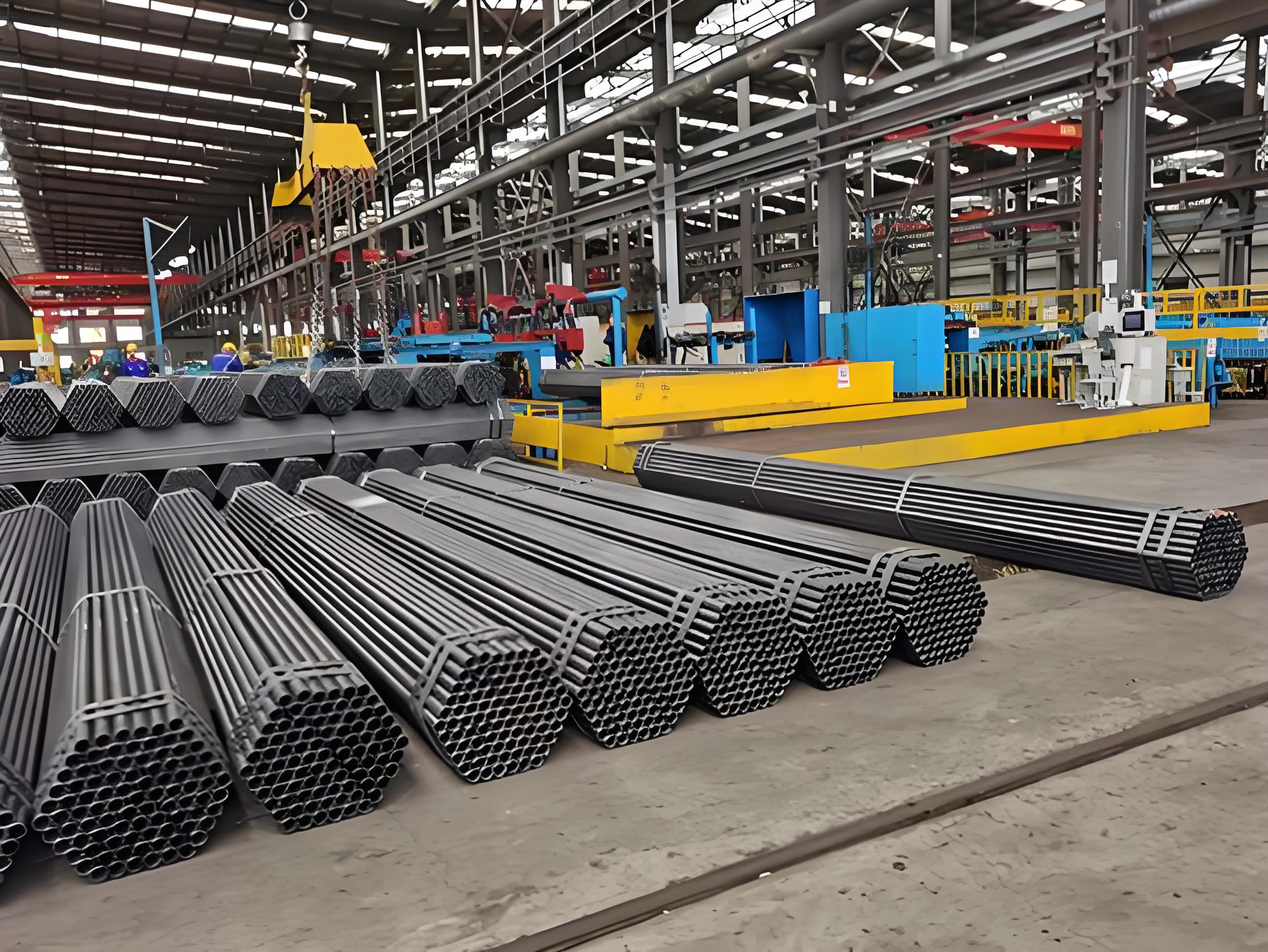 Successful export of seamless steel pipes