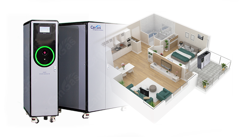 The feasibility and importance of plateau oxygen enrichment for plateau hotels