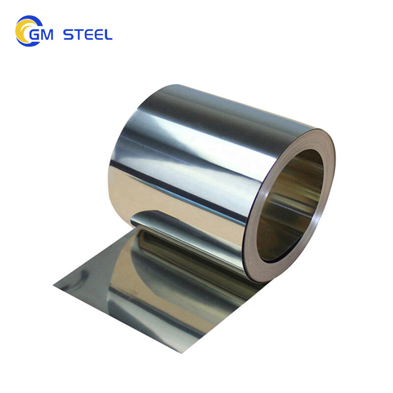 SA240 Stainless Steel Coil in Mirror Finish 430 BA 4x8 Coil