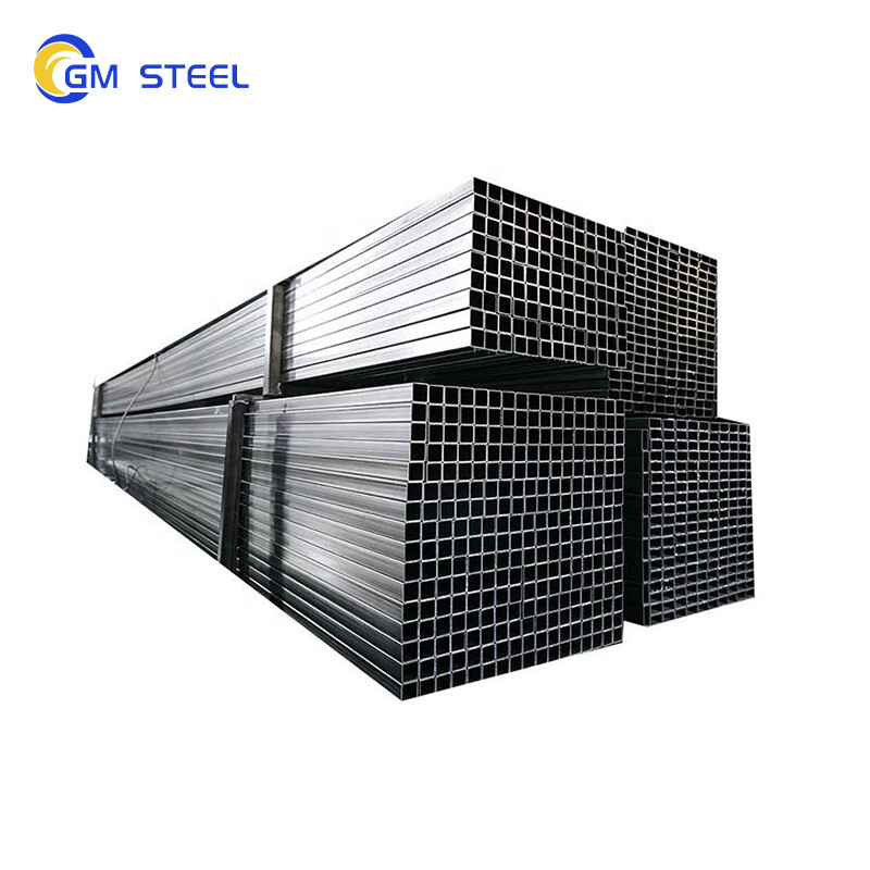 Manufacturer Supply EN10025 S235JR 20x20-70x70MM SHS RHS ERW Rectangular Steel Pipe Tube
