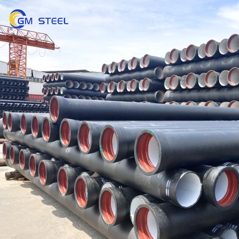 Ductile Iron K9 Pipe DN250 C30 Ductile Cast Iron Pipe