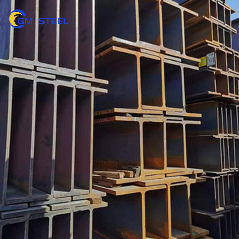 H Beam Building Metal Material Cut Into T bar Steel I Beam Railway Building