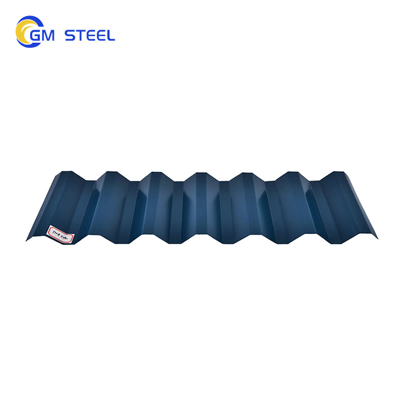 Steel Sheet Iron Roofing Gi Corrugated Metal Coated Galvanized Roof High-strength Steel Plate Corrugated Steel Roofing Sheet