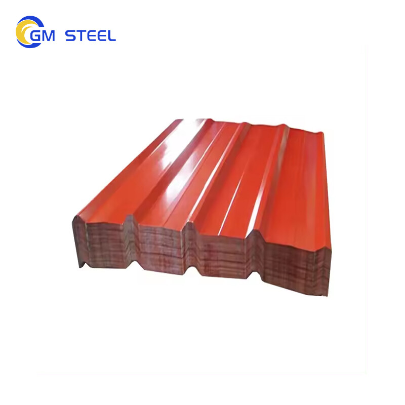 Steel Sheet Iron Roofing Gi Corrugated Metal Coated Galvanized Roof High-strength Steel Plate Corrugated Steel Roofing Sheet