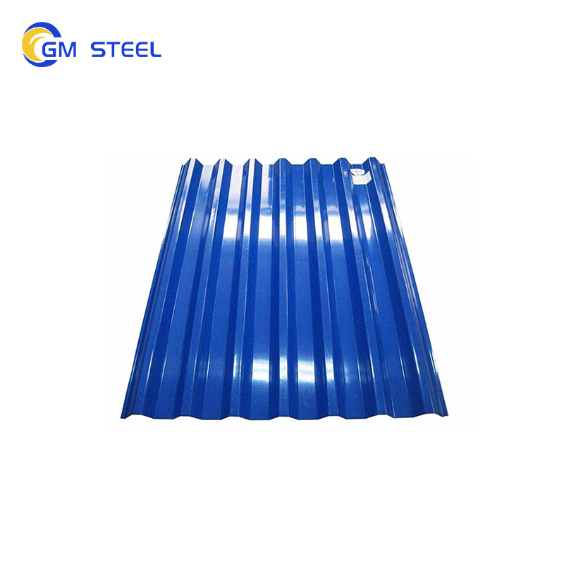 Steel Sheet Iron Roofing Gi Corrugated Metal Coated Galvanized Roof High-strength Steel Plate Corrugated Steel Roofing Sheet