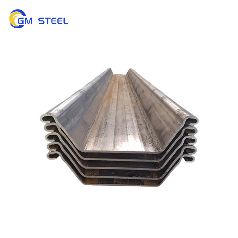 SY390 U-Shaped Steel Sheet Pile W Type Steel Sheet Pile