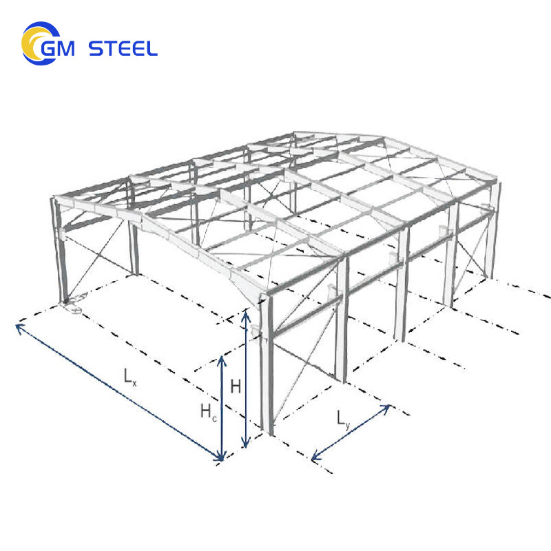 Steel Structural Warehouse Steel Structure Building I Beam