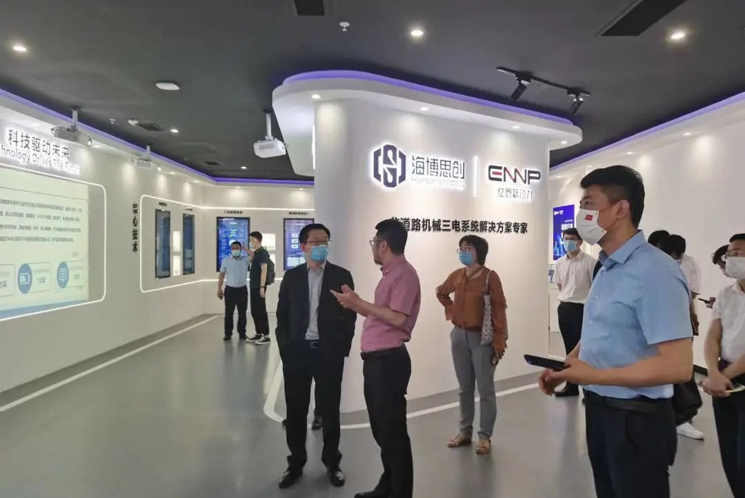Academician Liu Yipeng and his delegation visited ENE New Energy