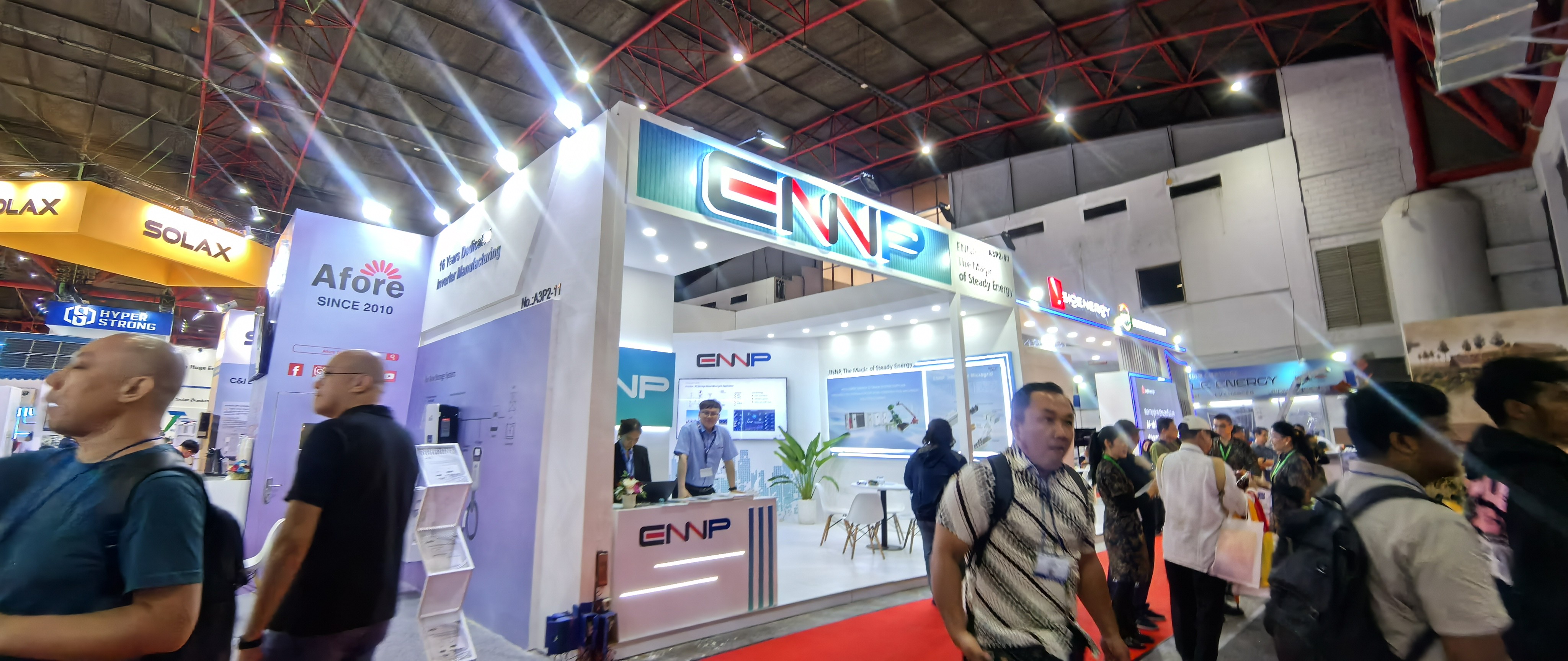 Empowering Global Growth | Enen New Power Shines at the 2026 Indonesia International Solar & Energy Storage Exhibition