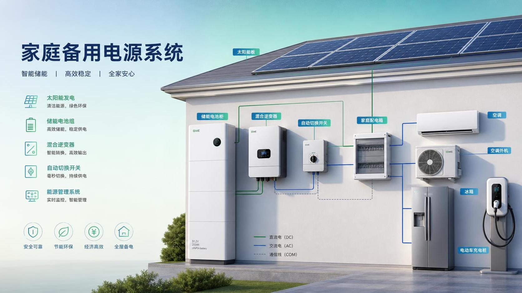 When Does Residential Energy Storage for Backup Power Need More Than a Battery?