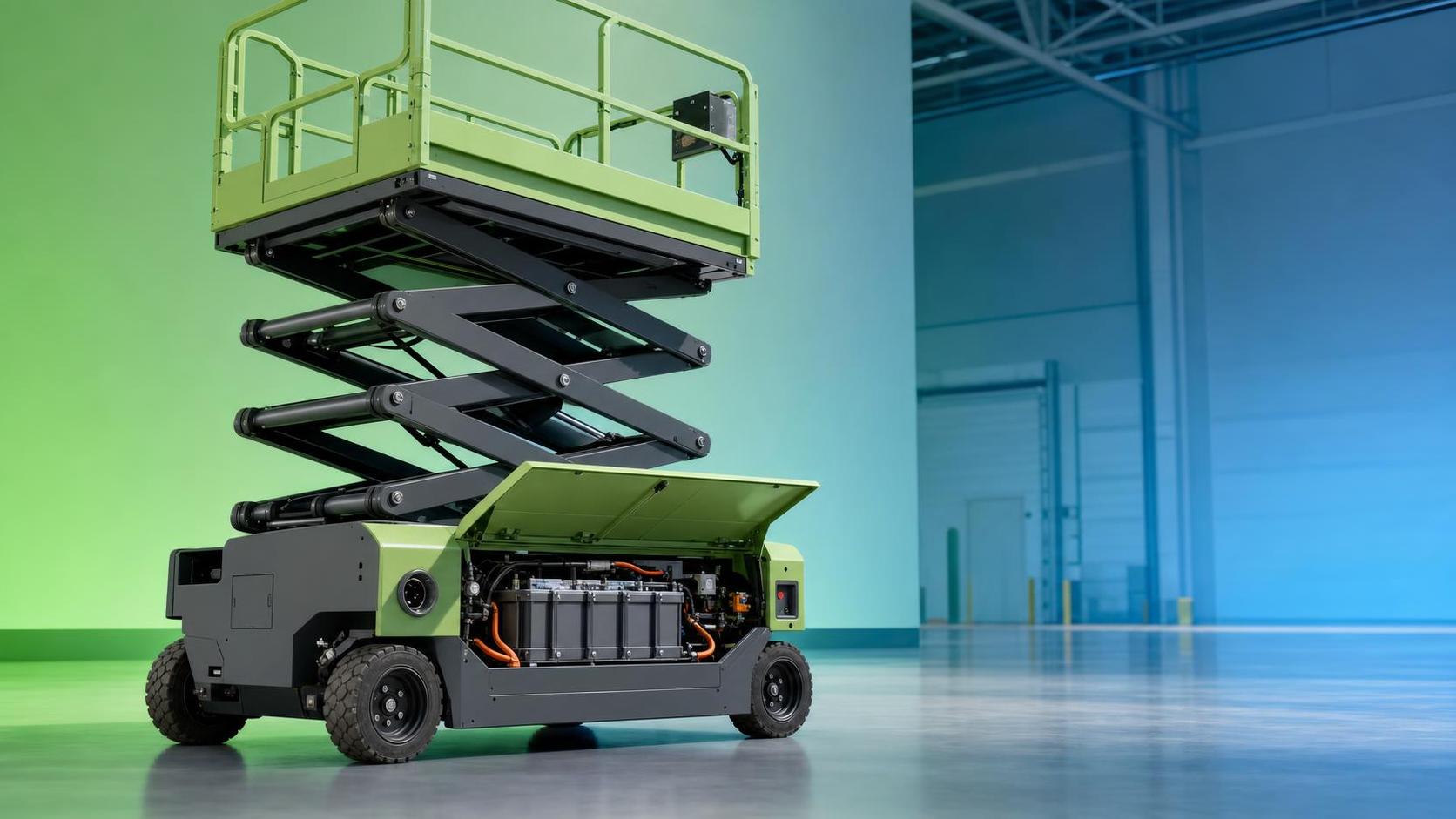 Scissor Lift Battery Problems That Cause Slow Lifting and Early Shutdown