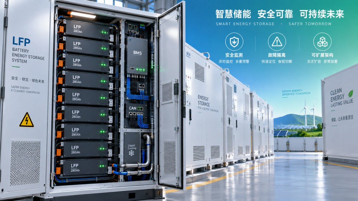 Sélection d’un système de gestion de batterie pour des projets de stockage d’énergie sûrs et évolutifs Sélection d’un système de gestion de batterie pour des projets de stockage d’énergie sûrs et évolutifs