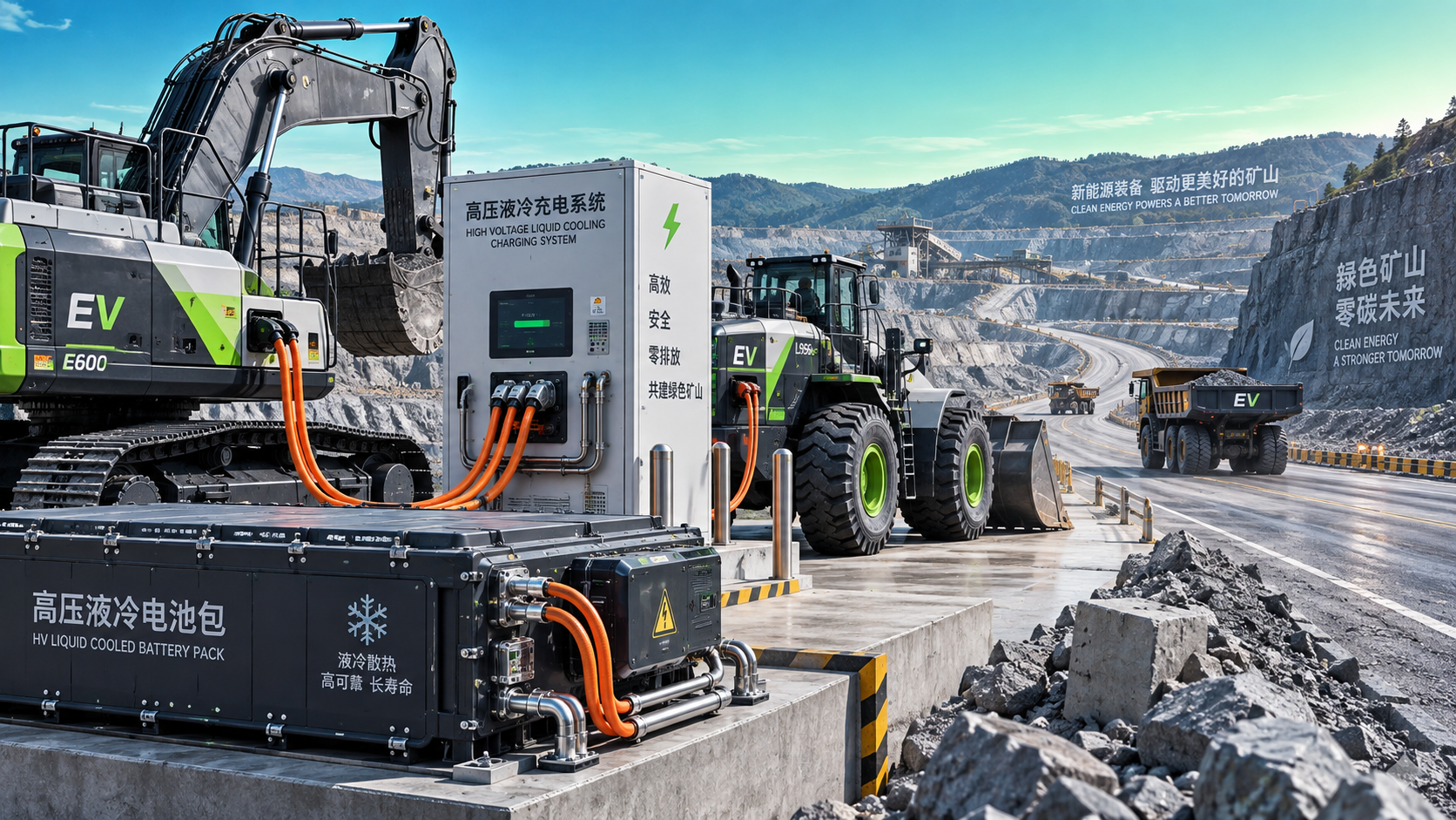 Battery Pack Requirements for Excavators, Loaders, and Mining Trucks