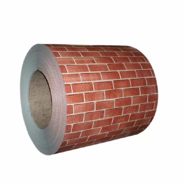 Flower Brick Printed PPGL Prepainted Steel Coil