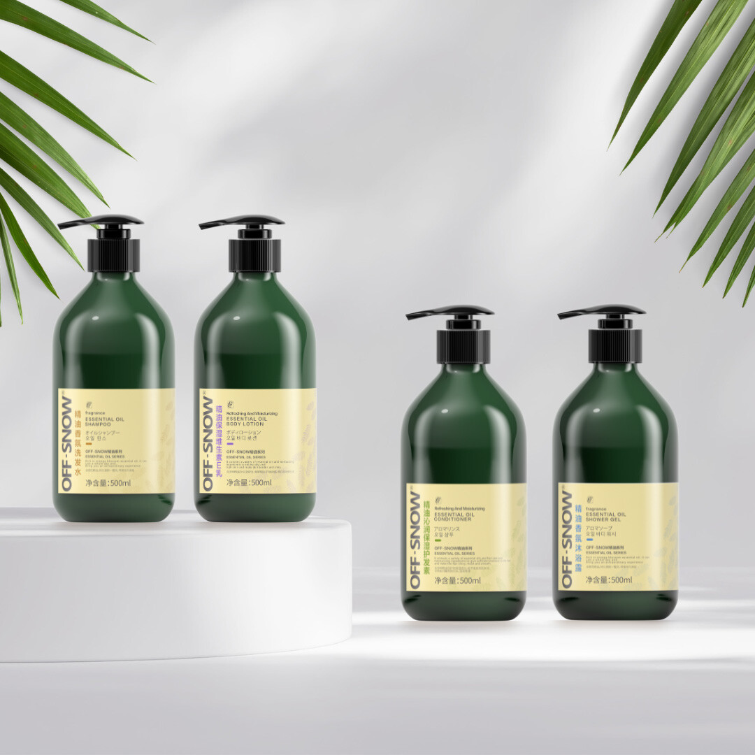 Bulk Plastic Bottle Body Lotion Shampoo Shower Gel Personal Care Amenities Set