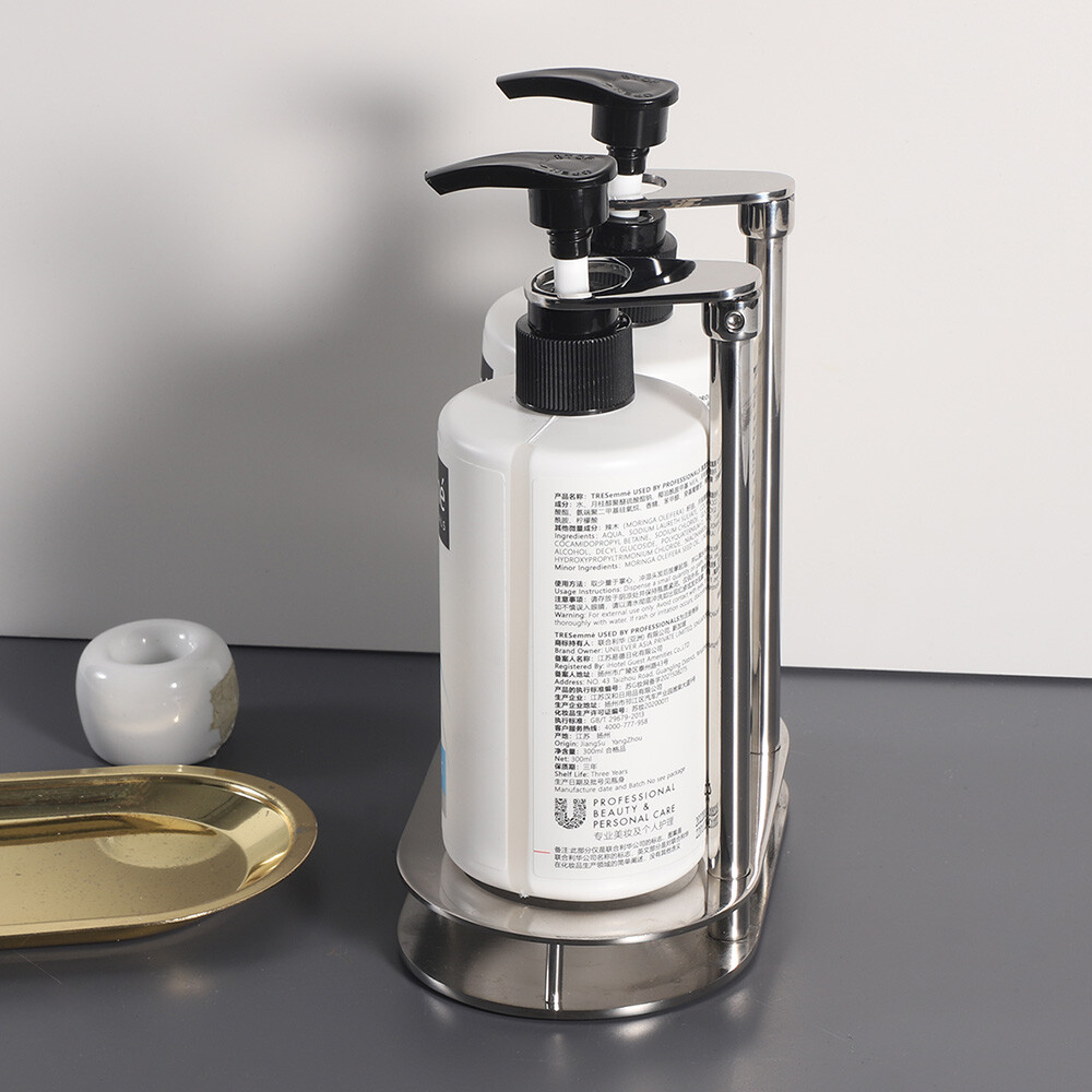 Practical Dispenser Bottle Design Combining Foaming Soap Dispenser and Wall Mount Soap Dispenser