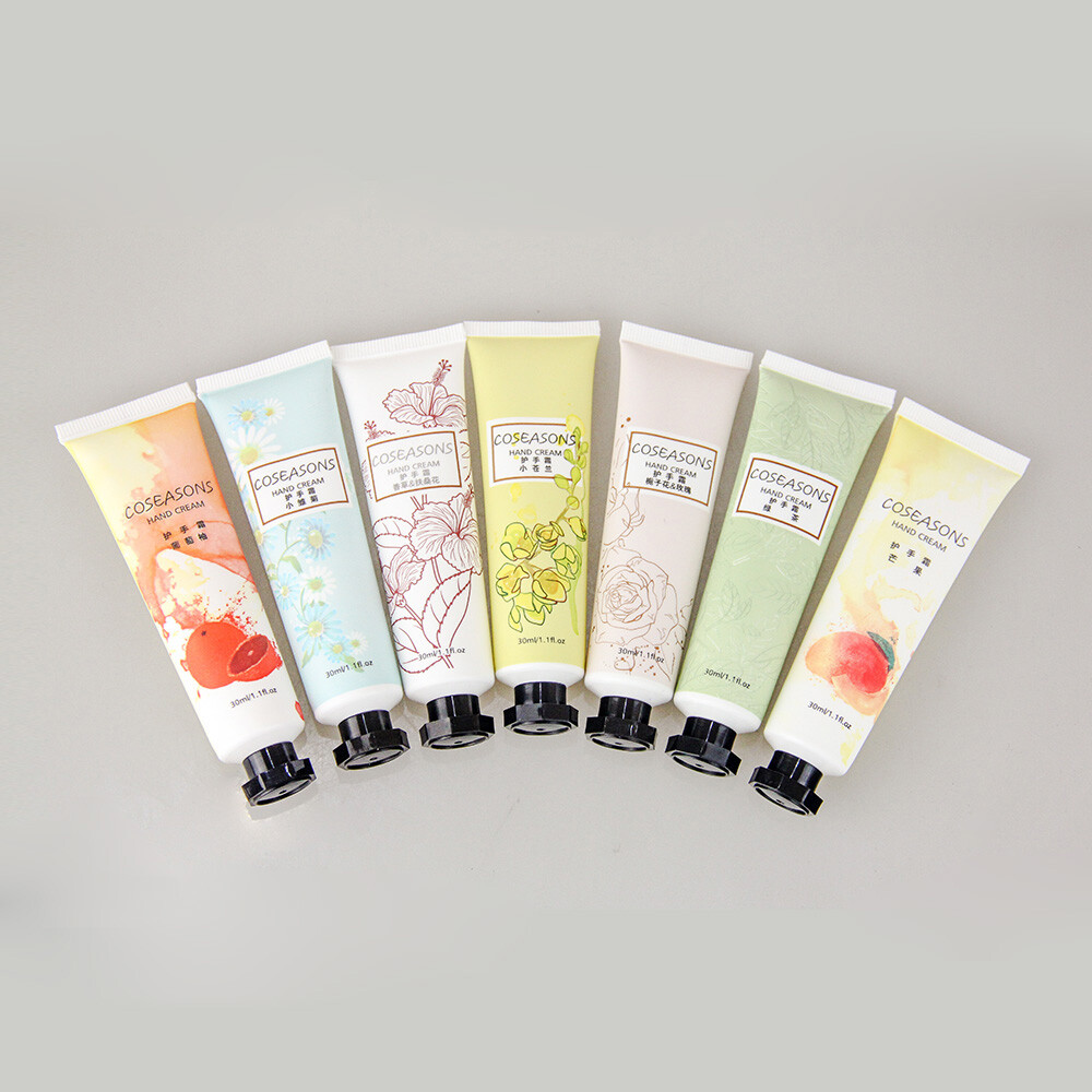 Hand Creams Set Custom Logo Packaging Mini Lotion Cosmetic Tube Skincare Beauty Travel Size Wholesale