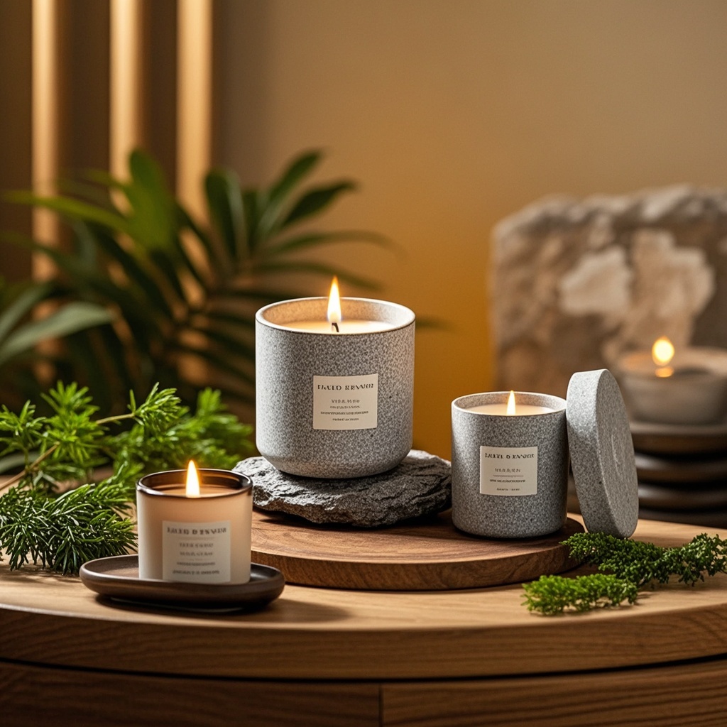 Luxury Scented Candles Elegant Home Fragrance Candles Scented Candle Collection for Relaxing Atmosphere