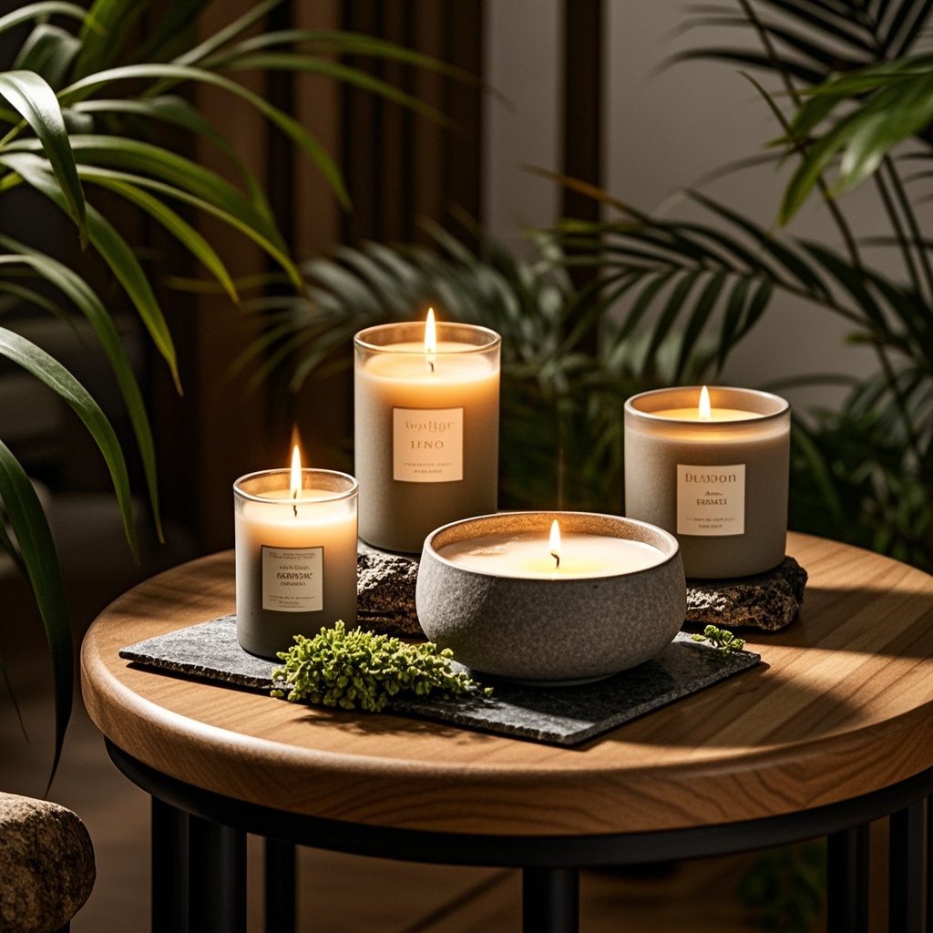 Luxury Scented Candles Elegant Home Fragrance Candles Scented Candle Collection for Relaxing Atmosphere